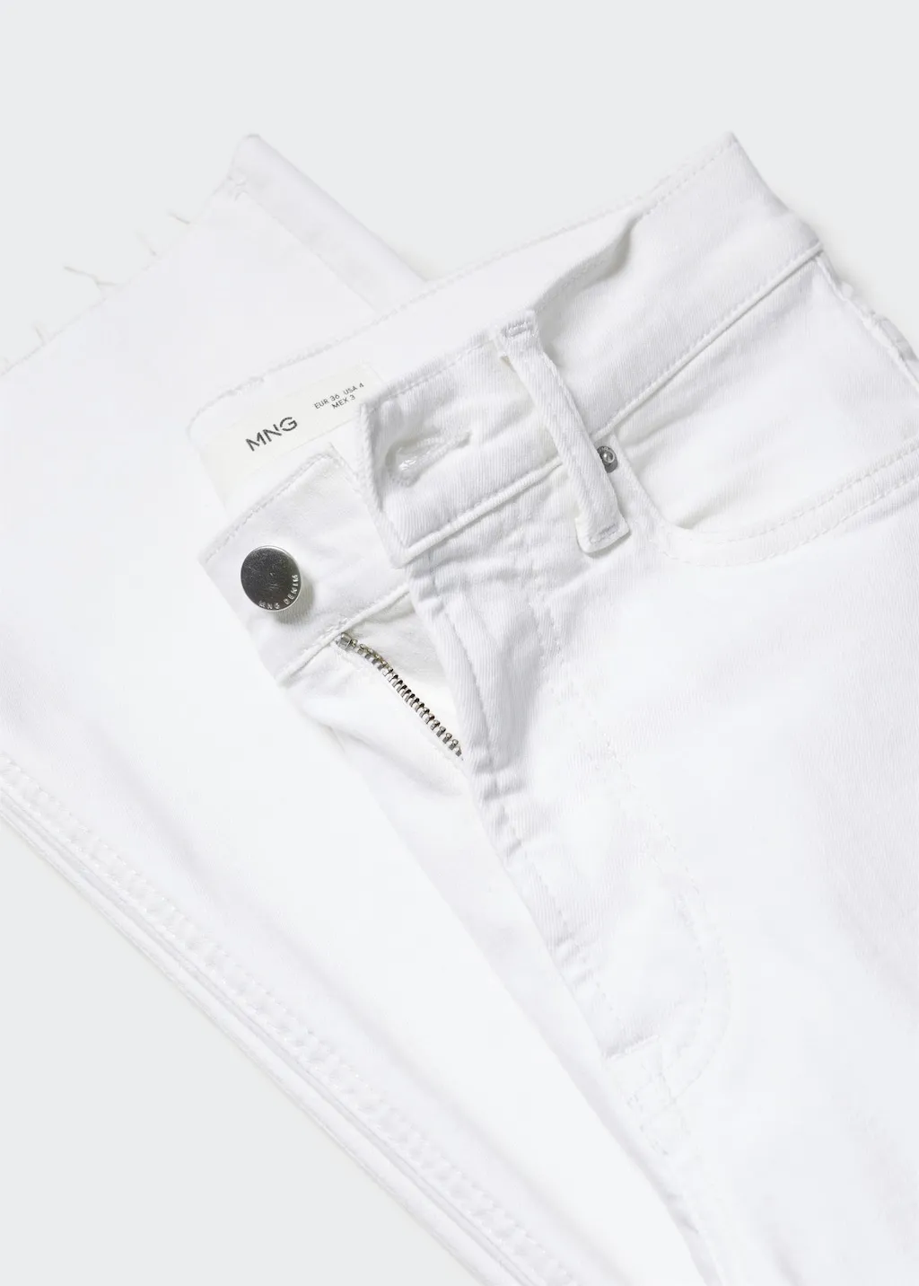 Jeans flare crop