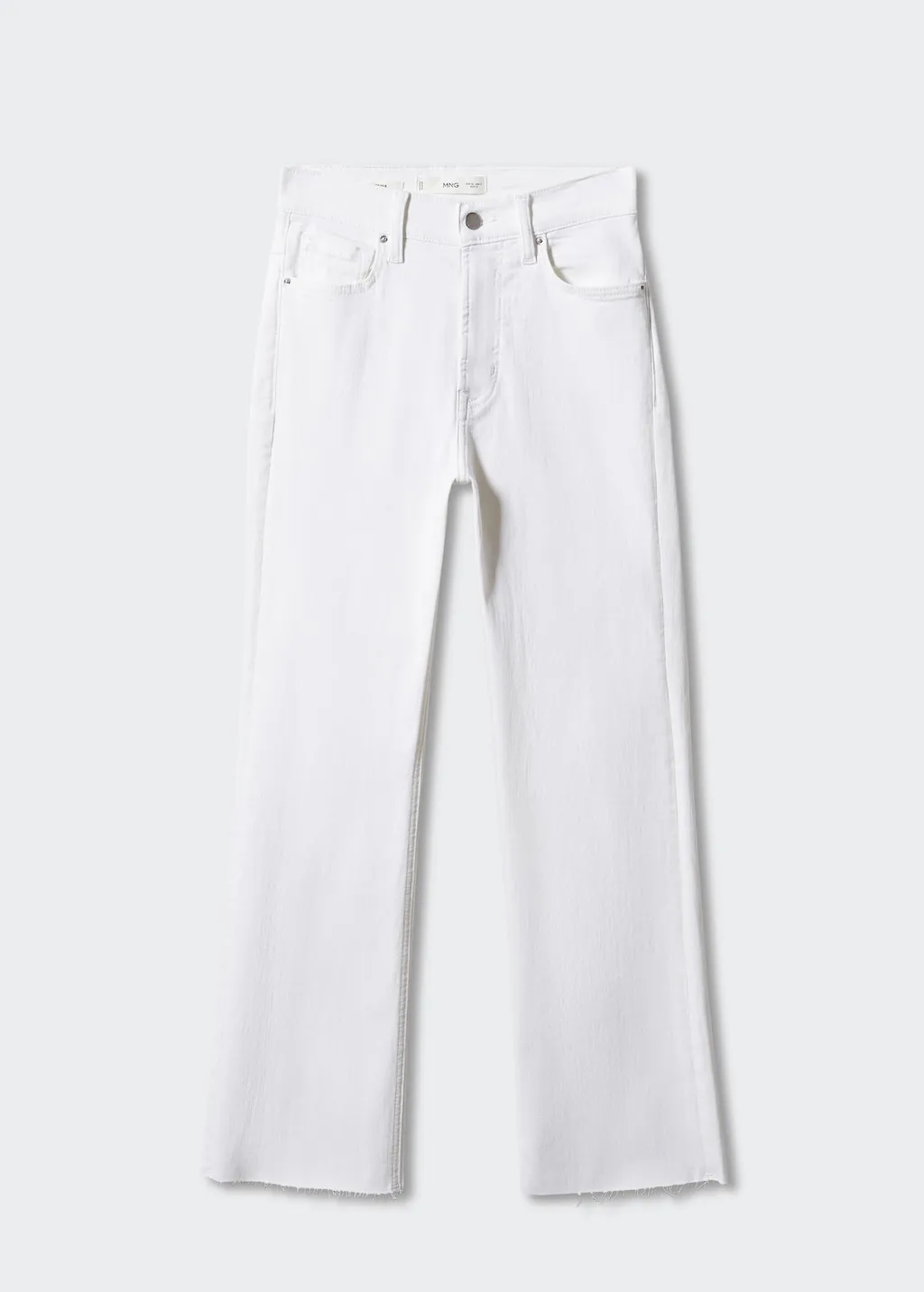 Jeans flare crop