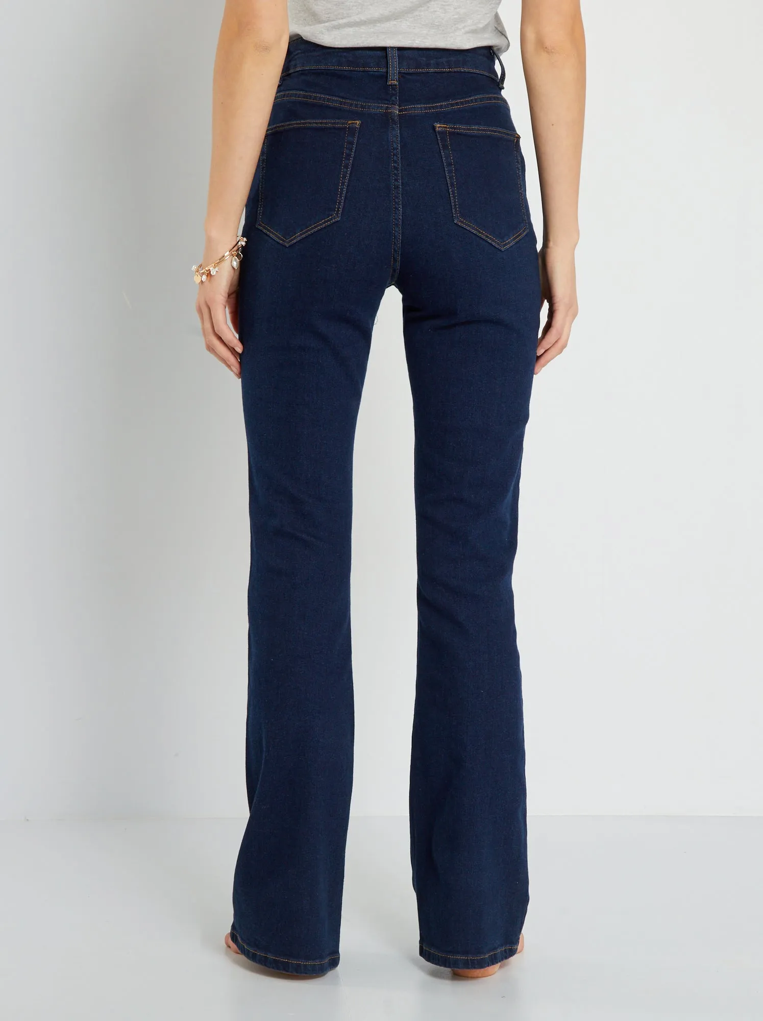 Jeans flare - L32 - BLU