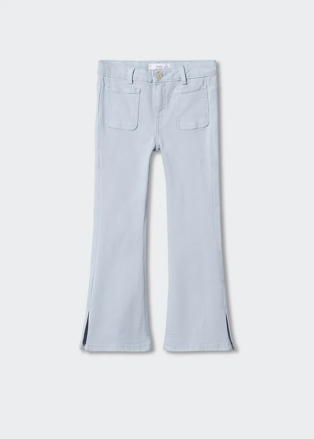 Jeans flare spacco