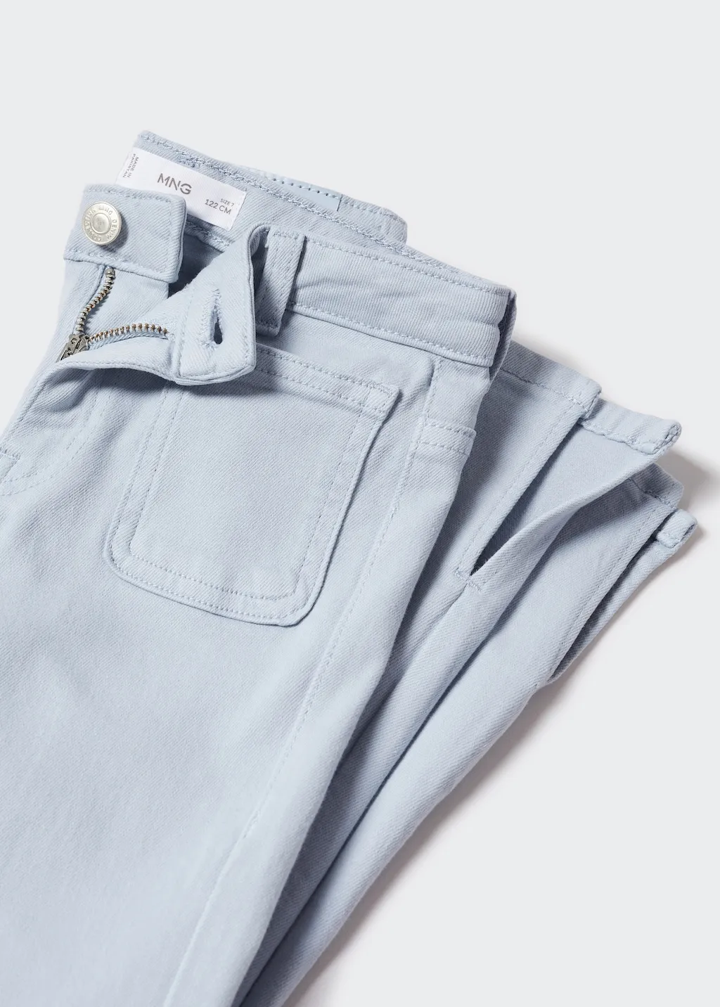 Jeans flare spacco