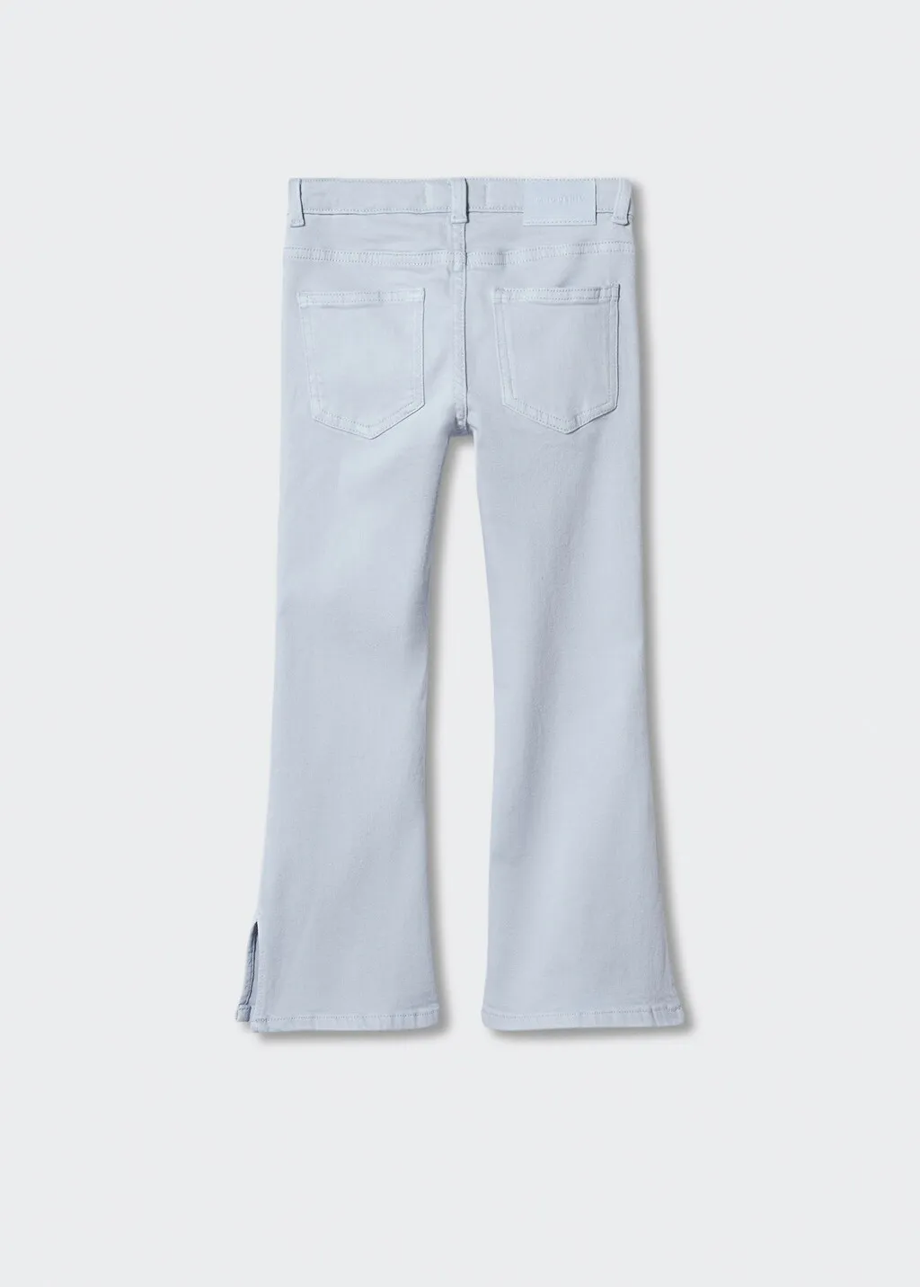 Jeans flare spacco