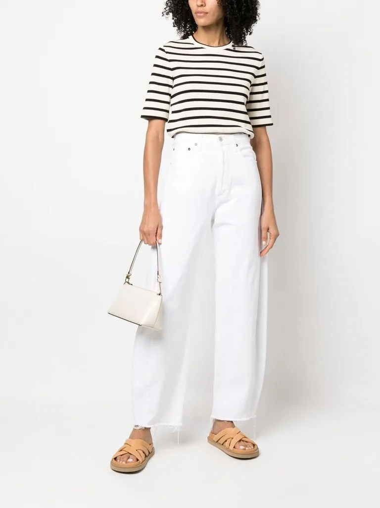 jil sander T-shirt a righe