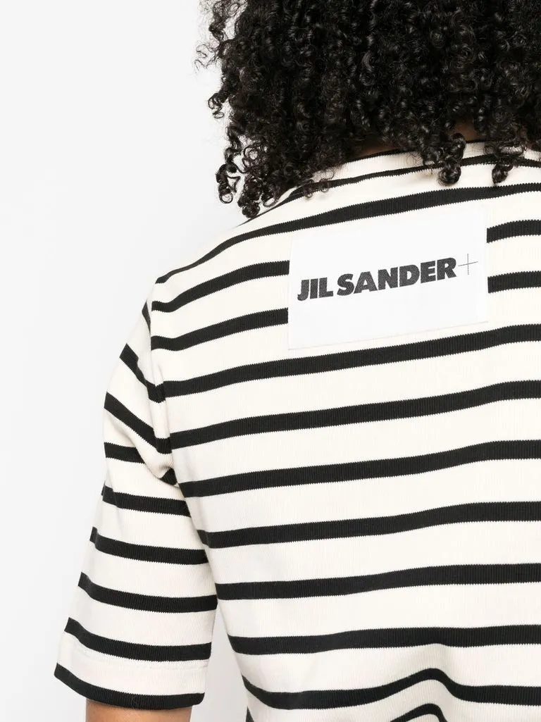 jil sander T-shirt a righe