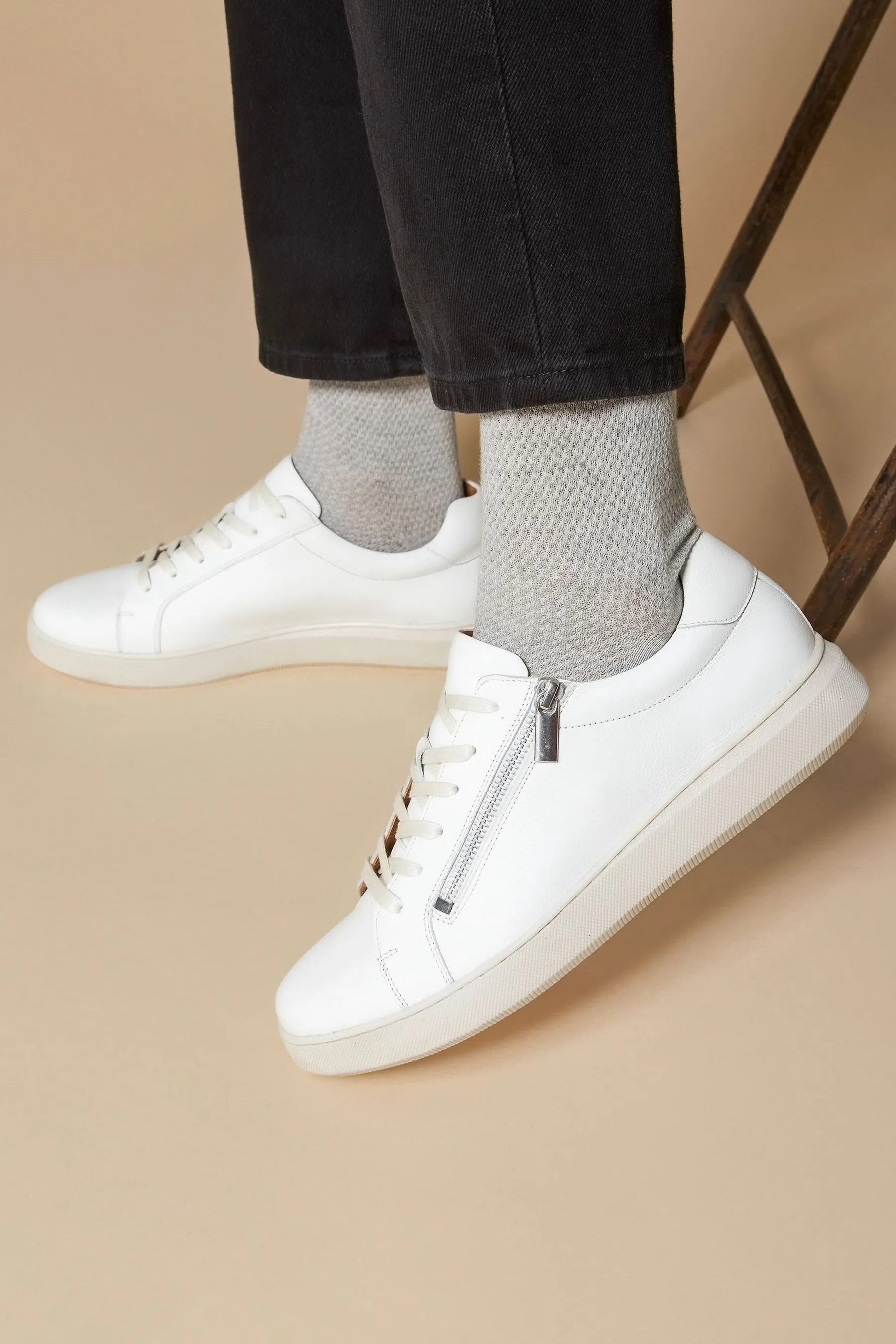 Jones Bootmaker - Spenser - Scarpe da ginnastica Marrone in pelle