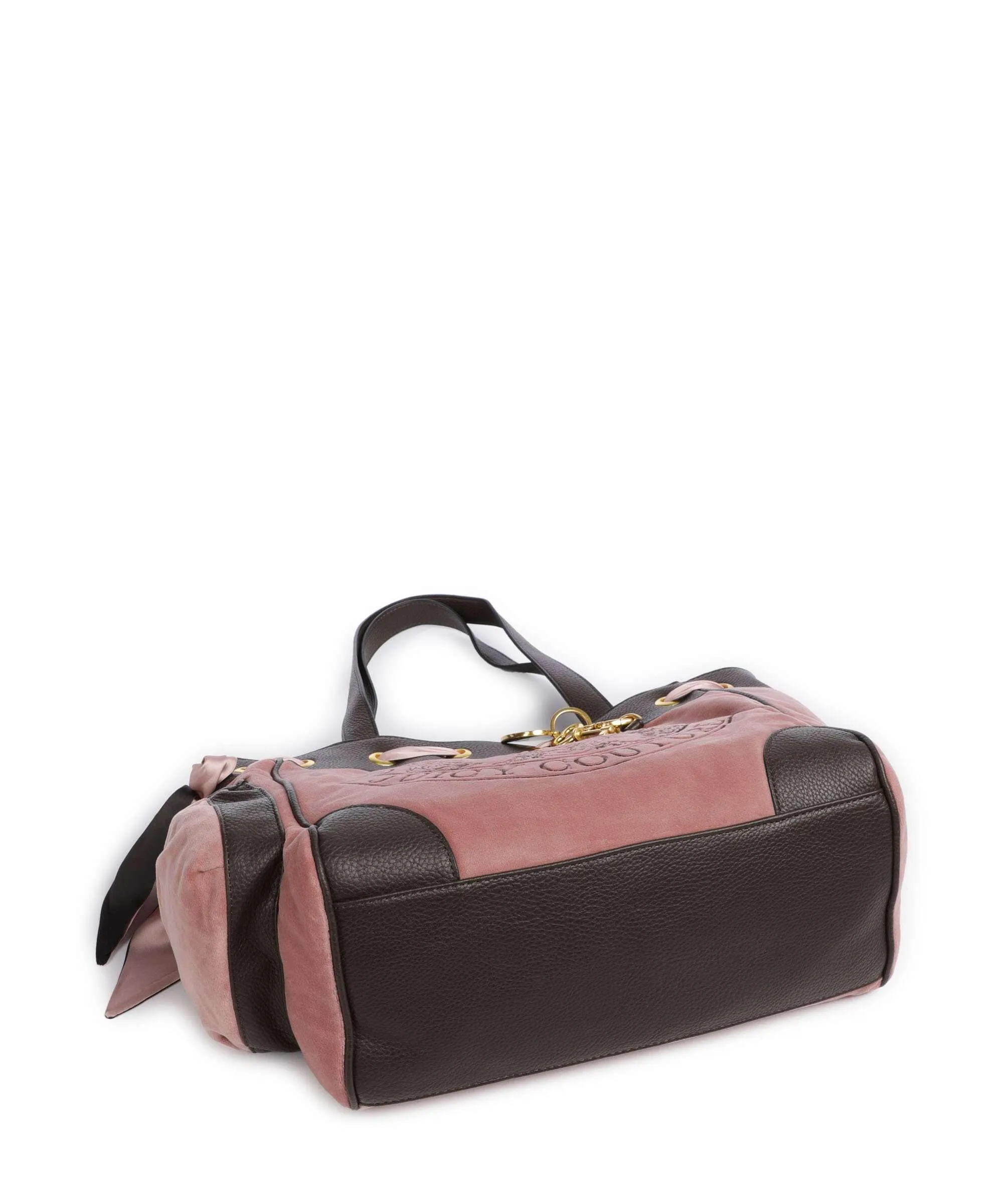  Juicy Couture Daydreamer L Borsa shopper poliestere, pelle sintetica rosa antico  