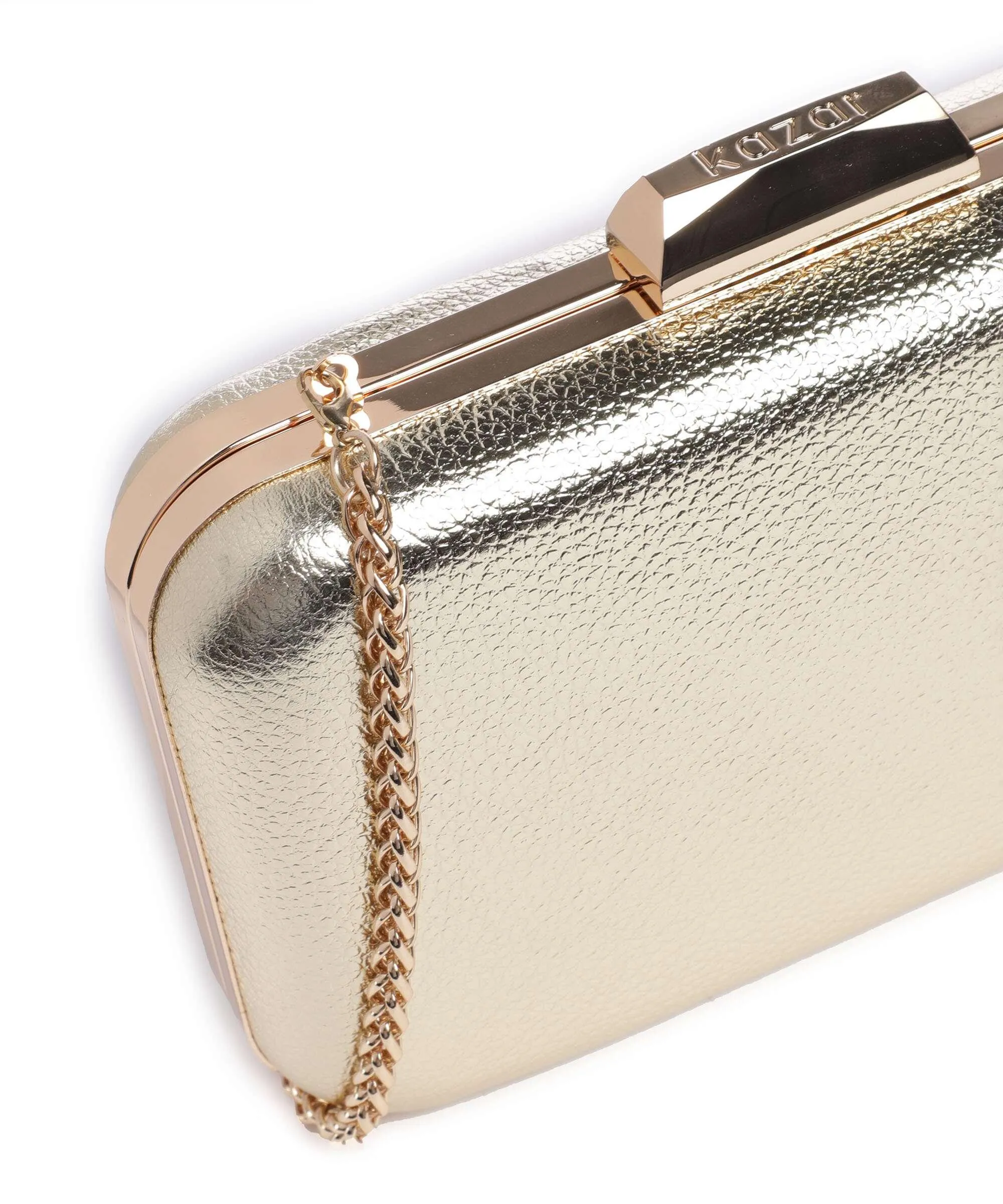  Kazar Louise Borsa a tracolla pelle granulata oro  