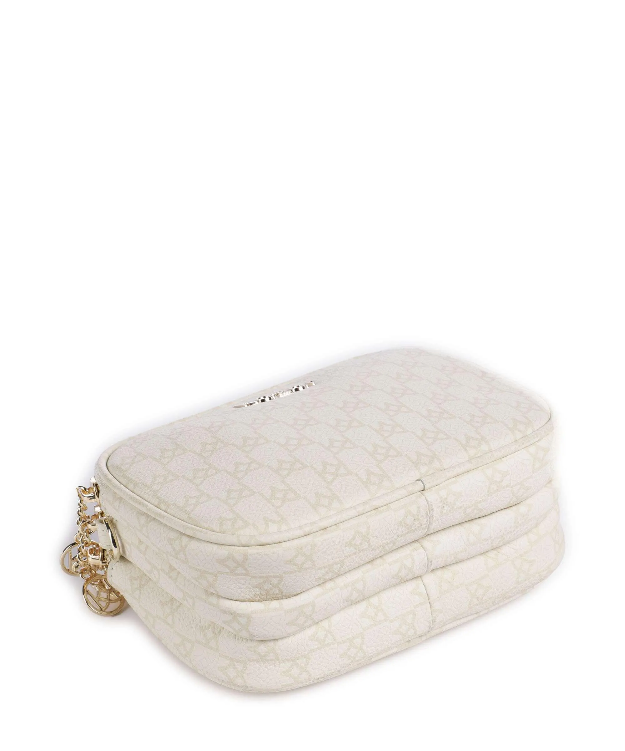  Kazar Sonia Borsa a tracolla pelle granulata bianco  