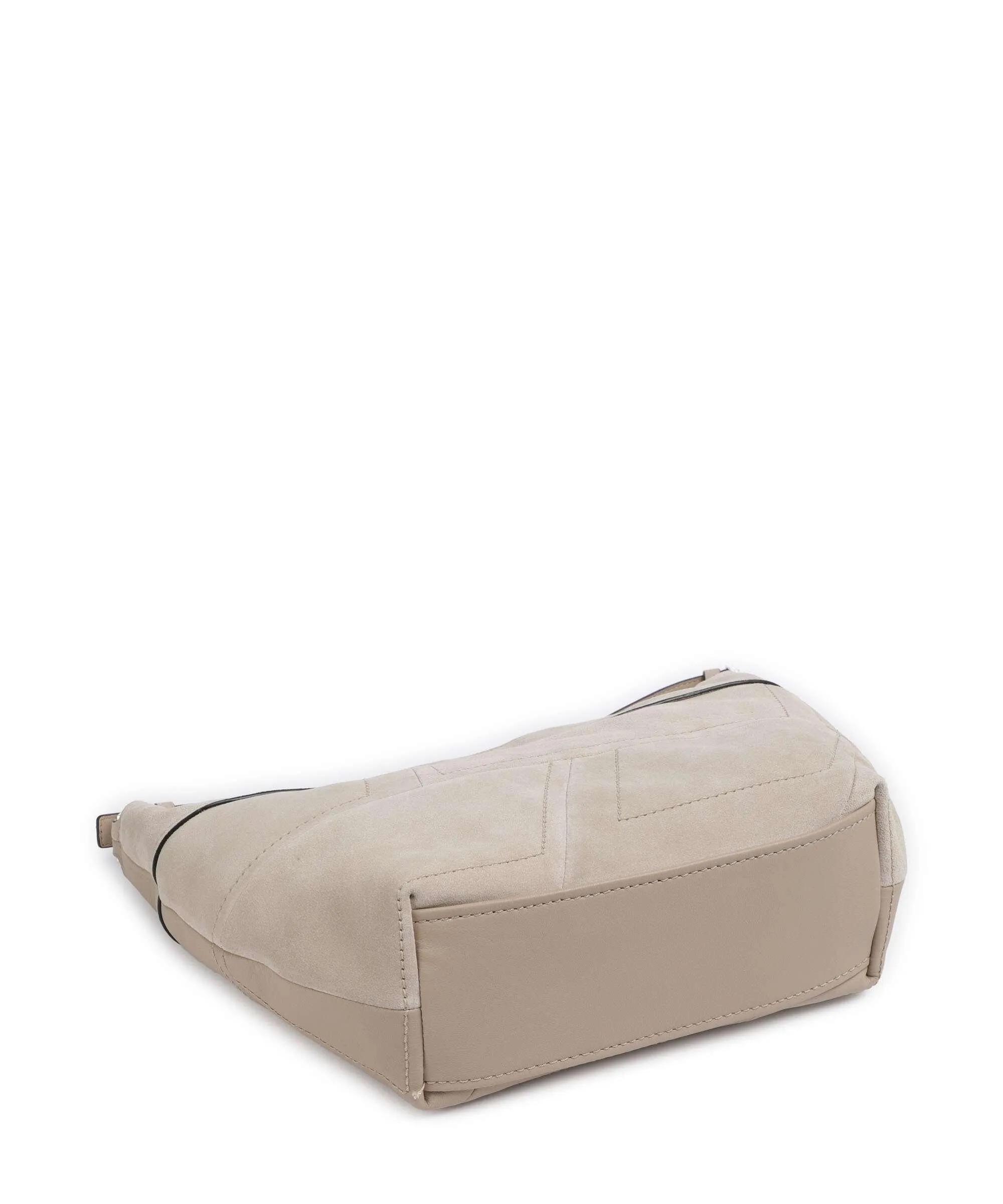  Liebeskind Edda Promo Suede M Borsa hobo pelle ruvida, pelle a grana fine beige  