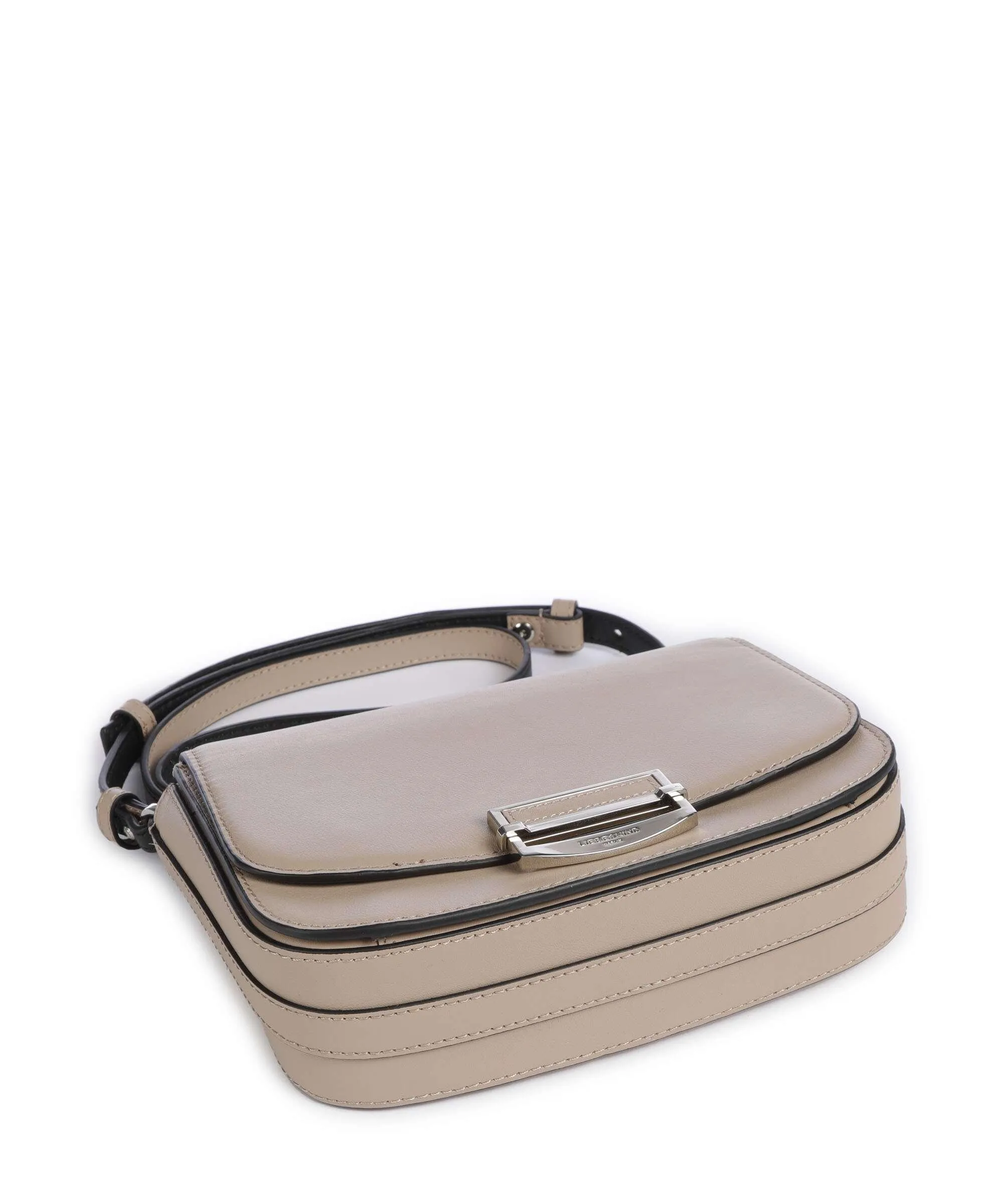  Liebeskind Ezra Calf Optic M Borsa a tracolla pelle di vitello finemente grana beige  