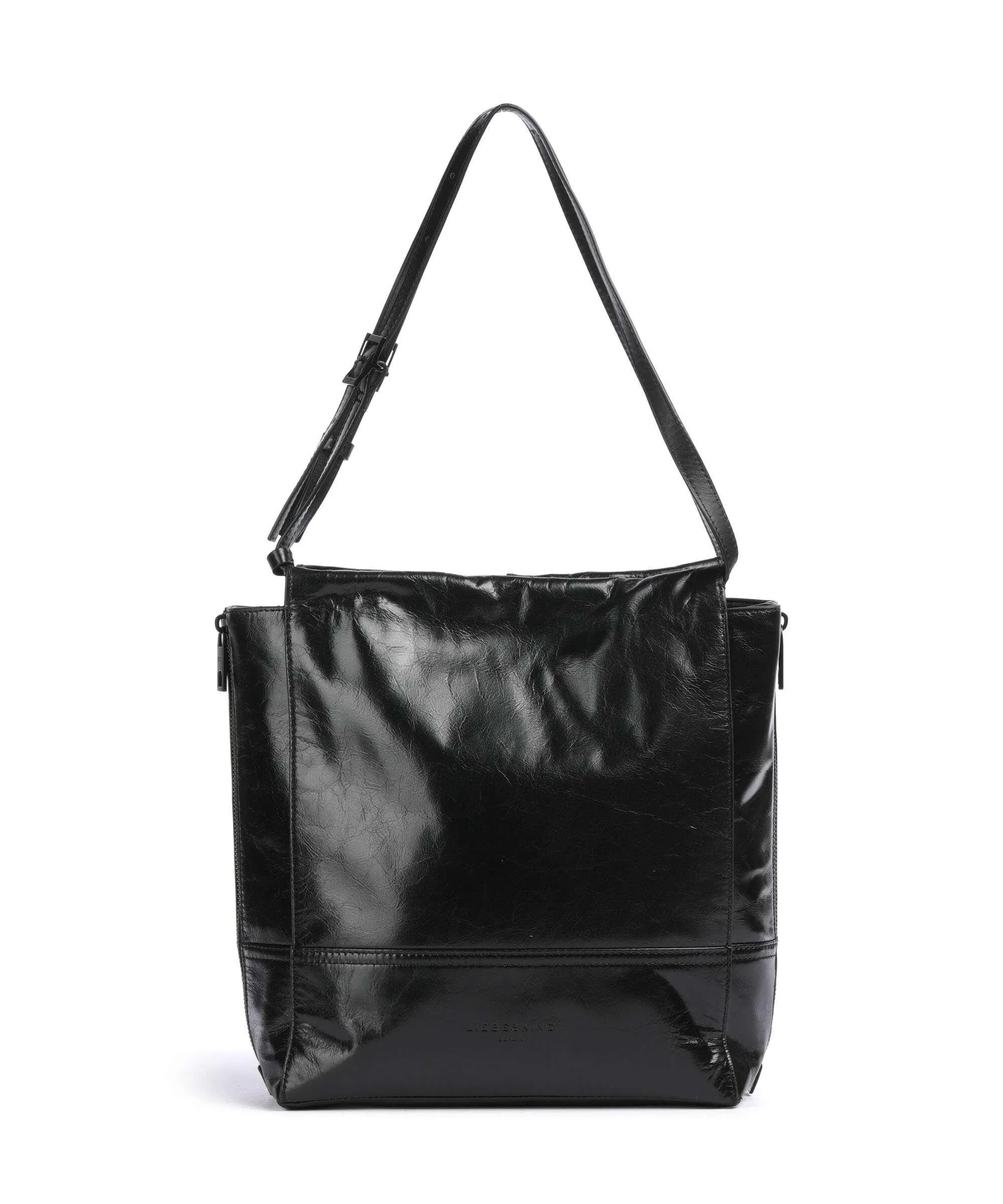  Liebeskind Lou 2 Paper Touch M Borsa shopper pelle nero  