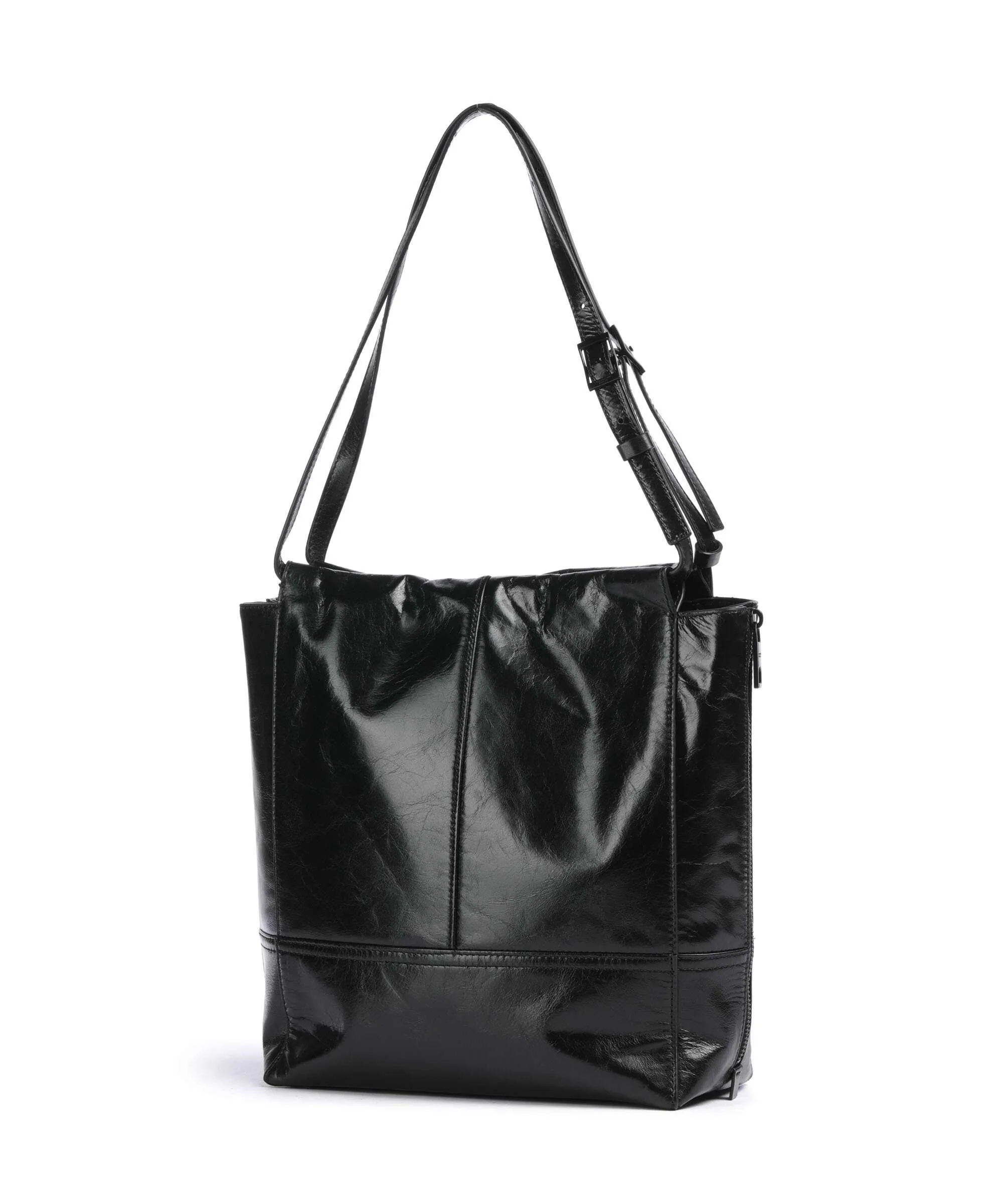  Liebeskind Lou 2 Paper Touch M Borsa shopper pelle nero  