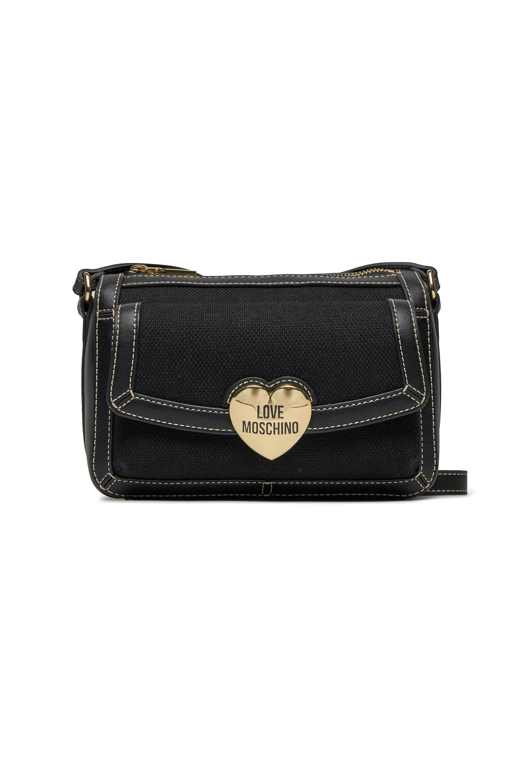 LOVE MOSCHINO Borsa Tracolla Donna Nero JC4046PP1ILH100A