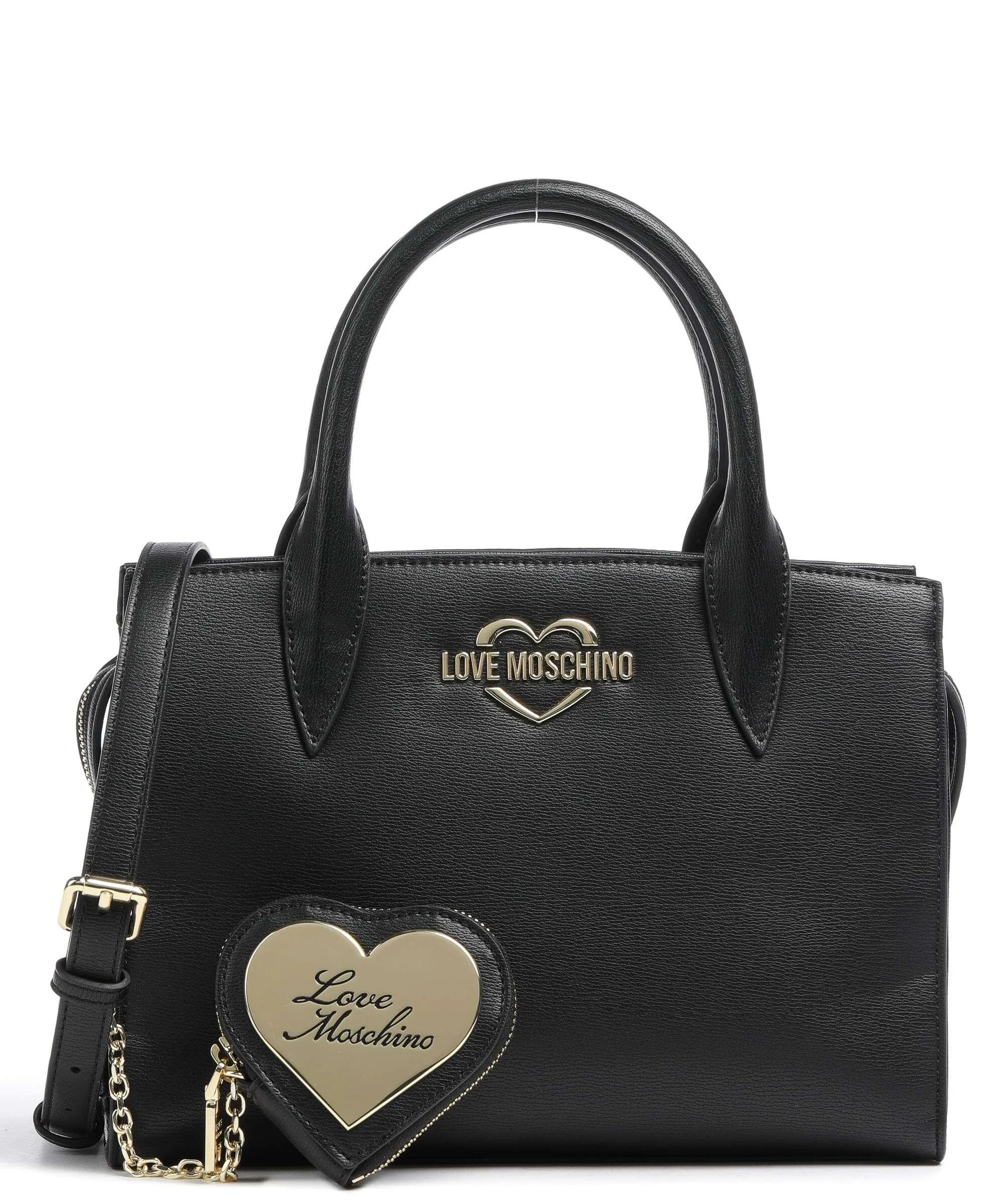  Love Moschino Hollies Borsa a mano pelle sintetica nero  