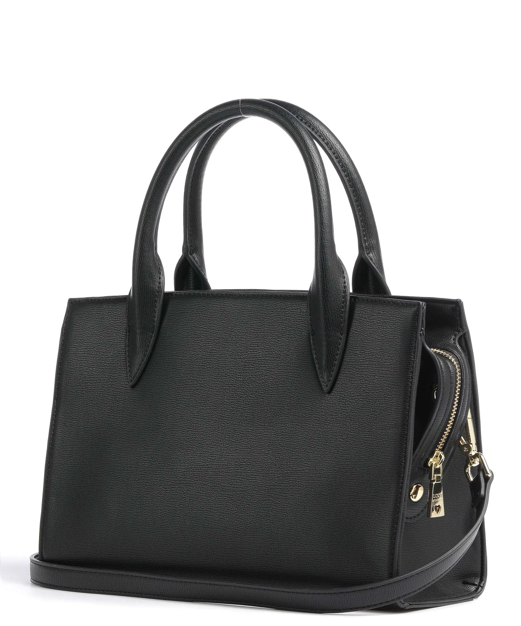  Love Moschino Hollies Borsa a mano pelle sintetica nero  