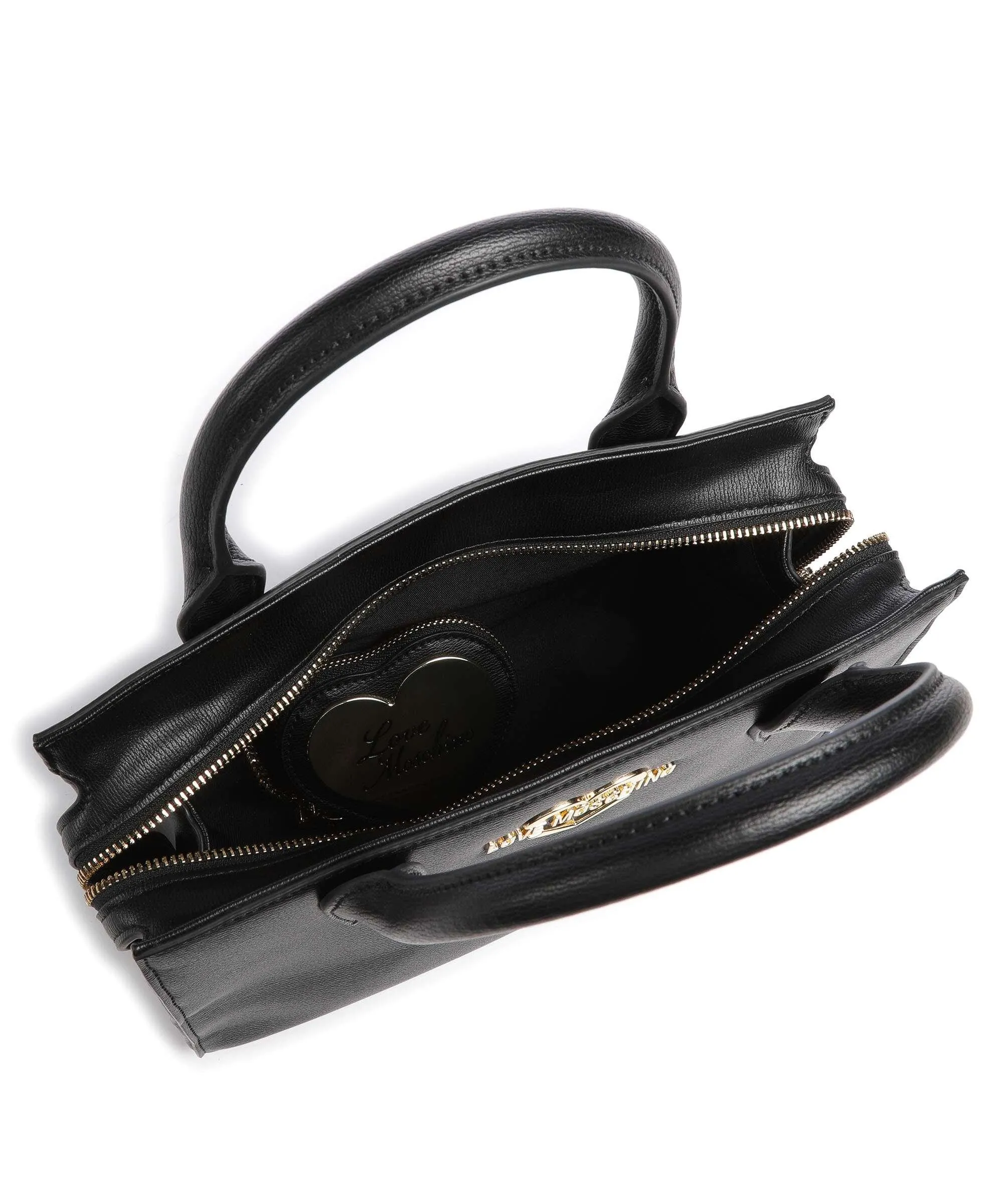  Love Moschino Hollies Borsa a mano pelle sintetica nero  