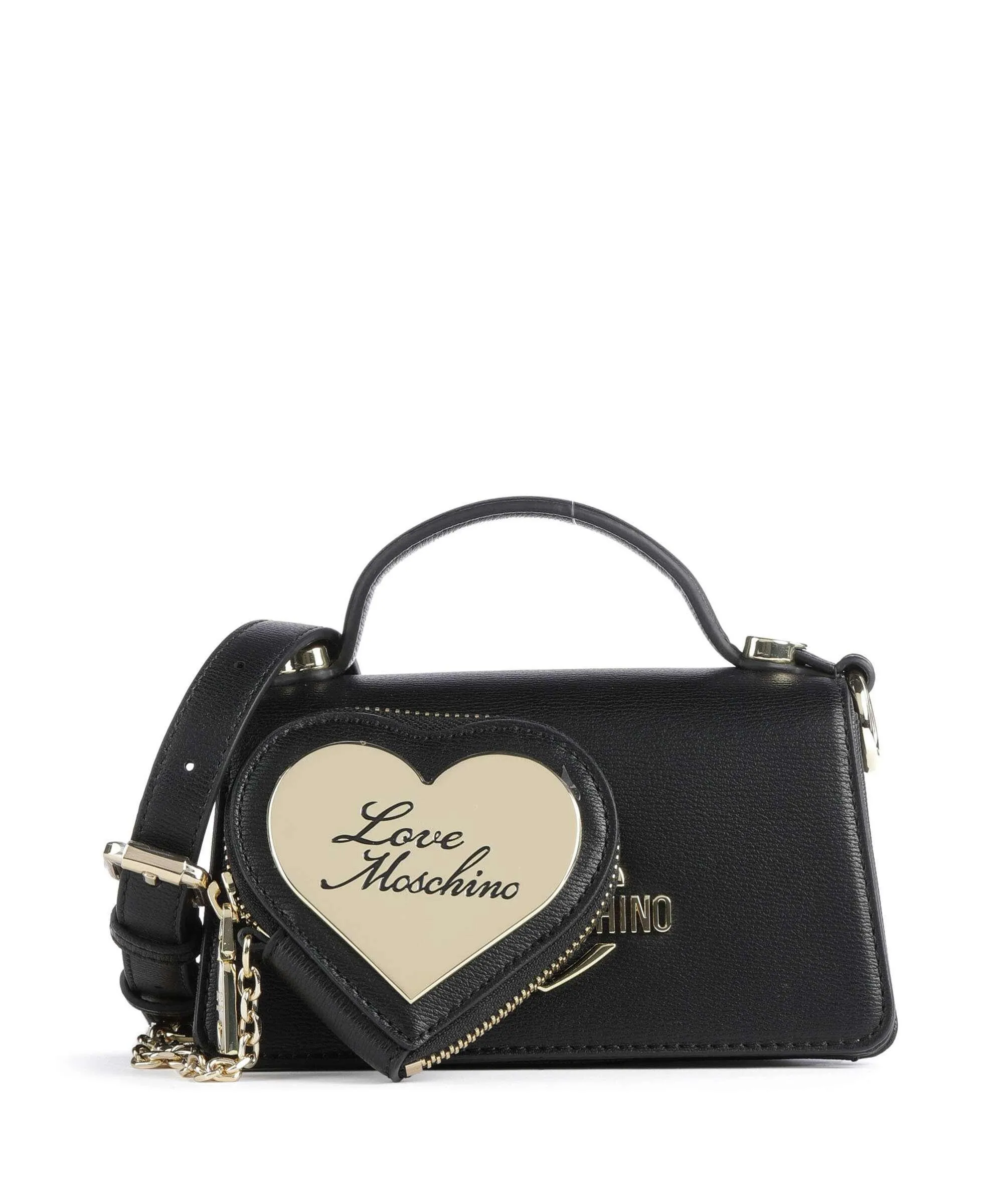  Love Moschino Hollies Borsa a tracolla pelle sintetica nero  