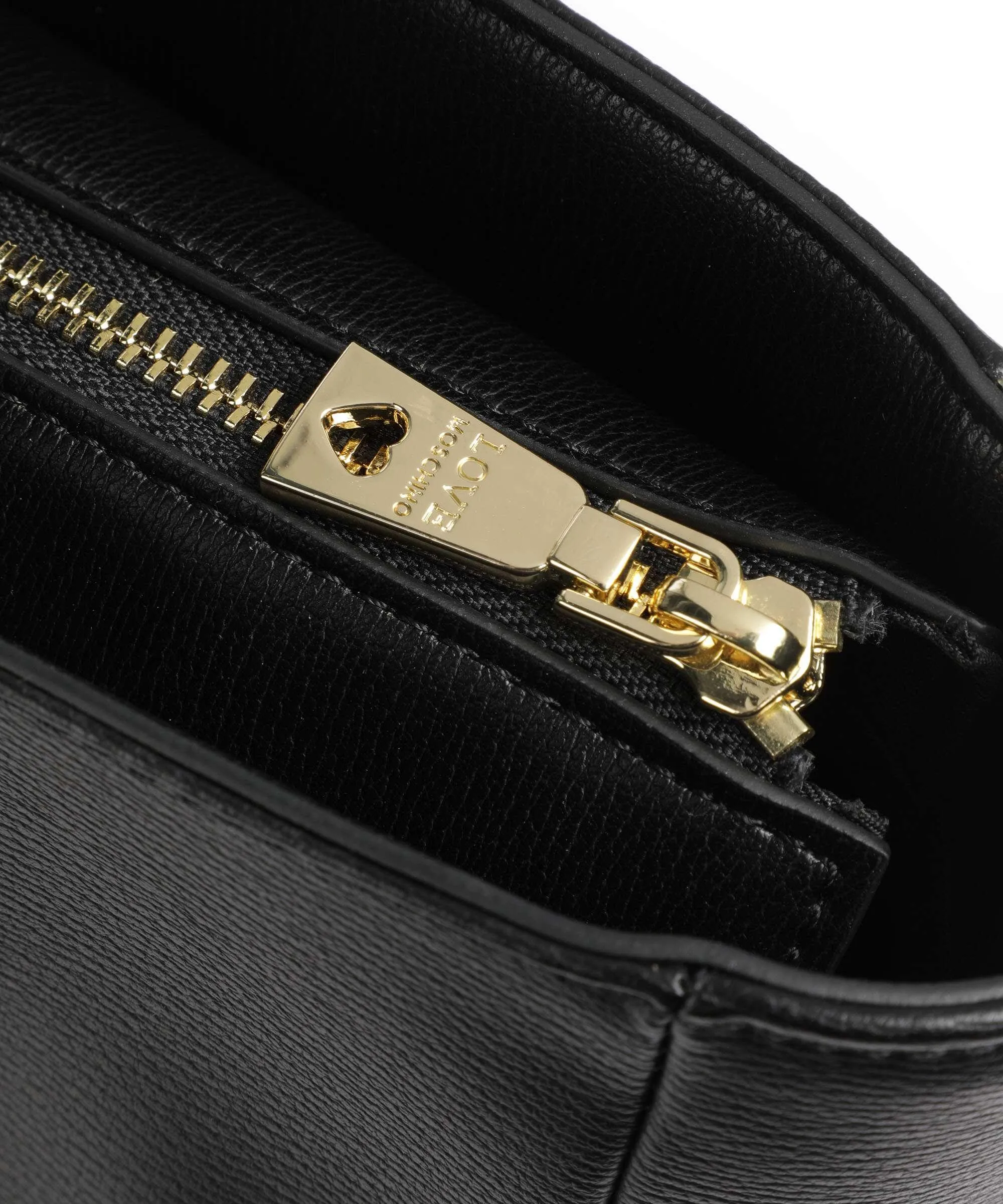  Love Moschino Hollies Borsa shopper pelle sintetica nero  