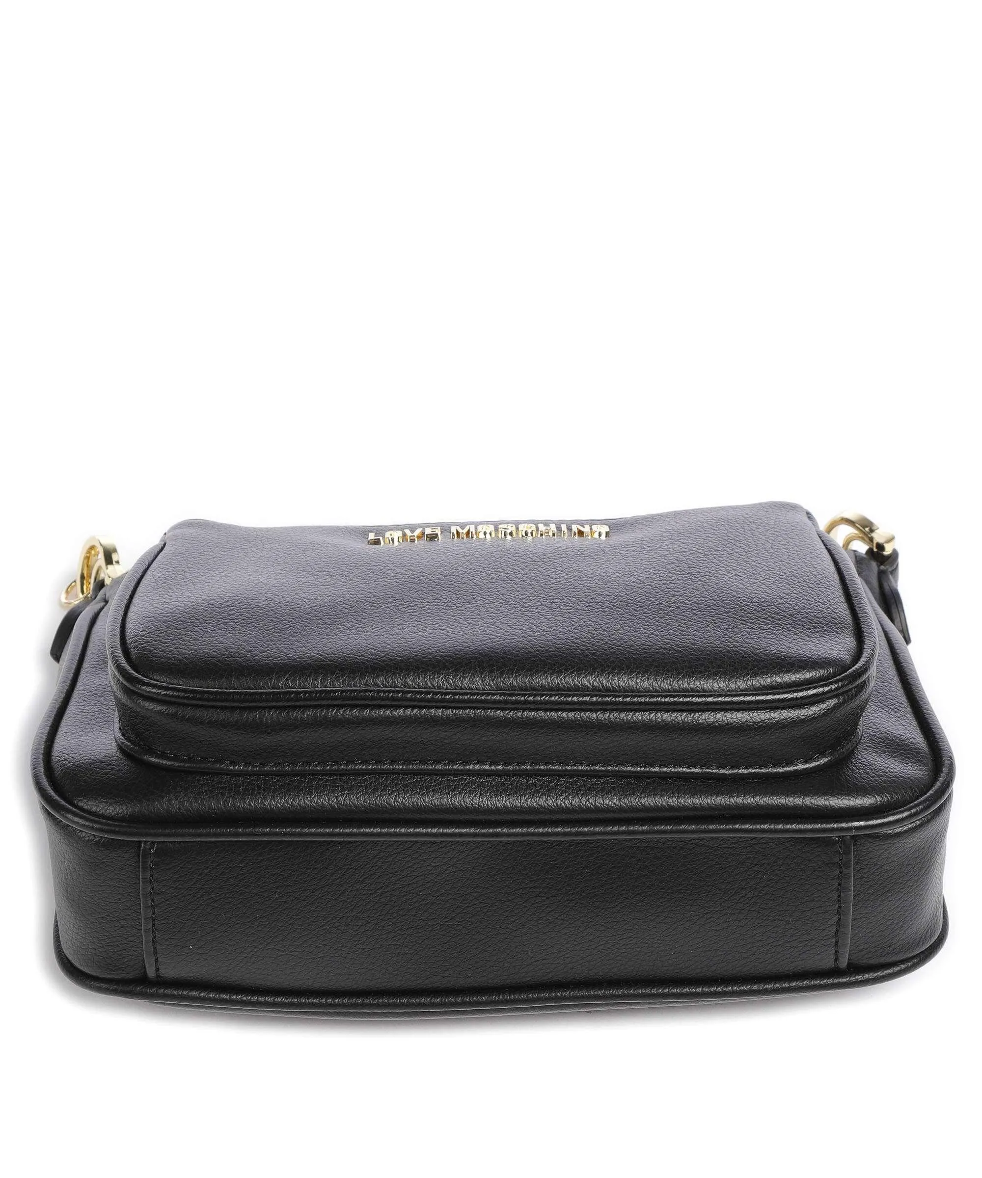  Love Moschino Pouch Charm Borsa a spalla pelle sintetica nero  