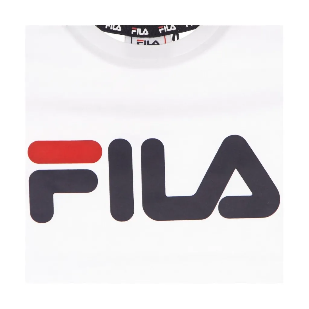maglietta bambino lea logo tee BRIGHT WHITE