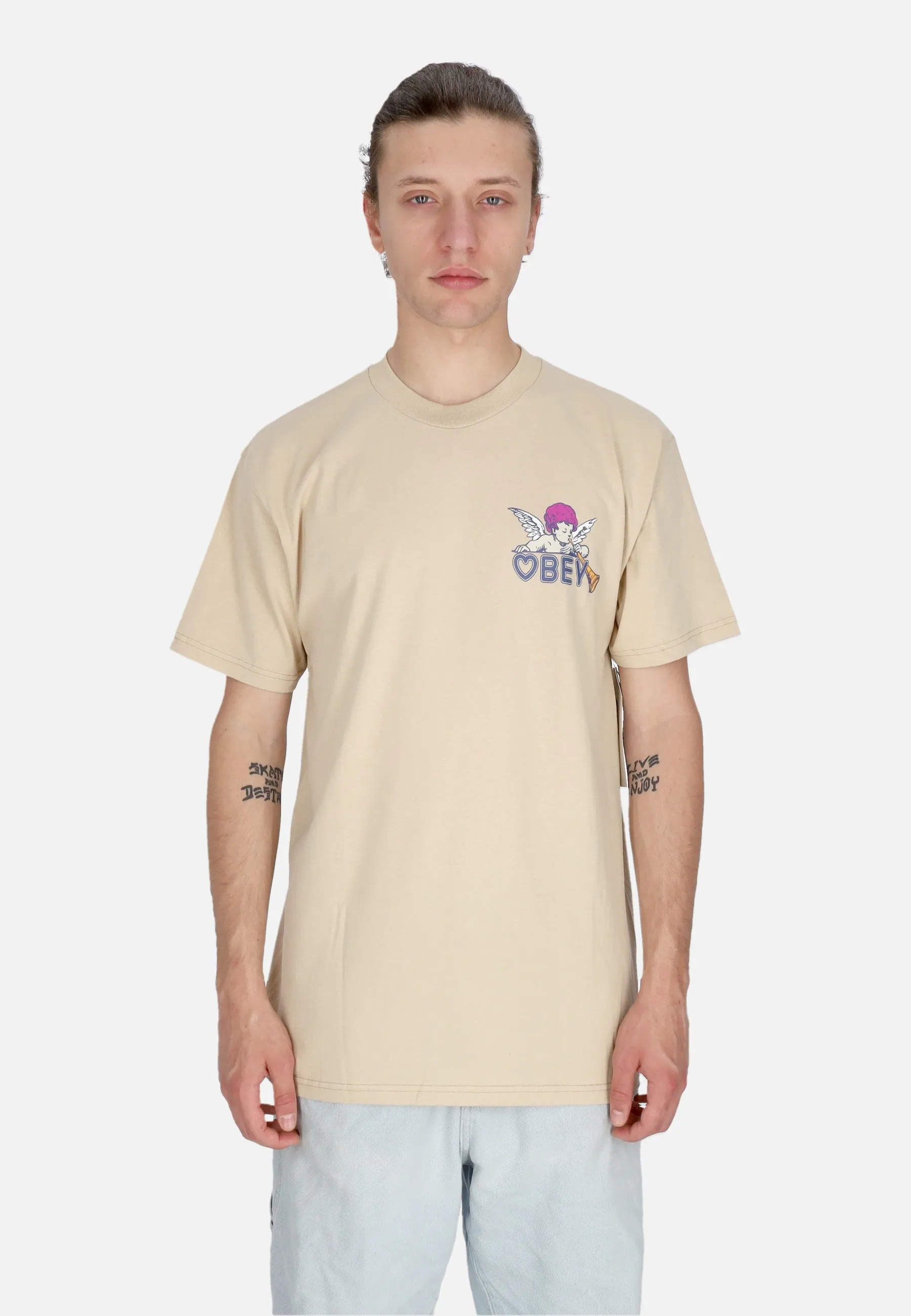 Maglietta Uomo Baby Angel Classic Tee Sand