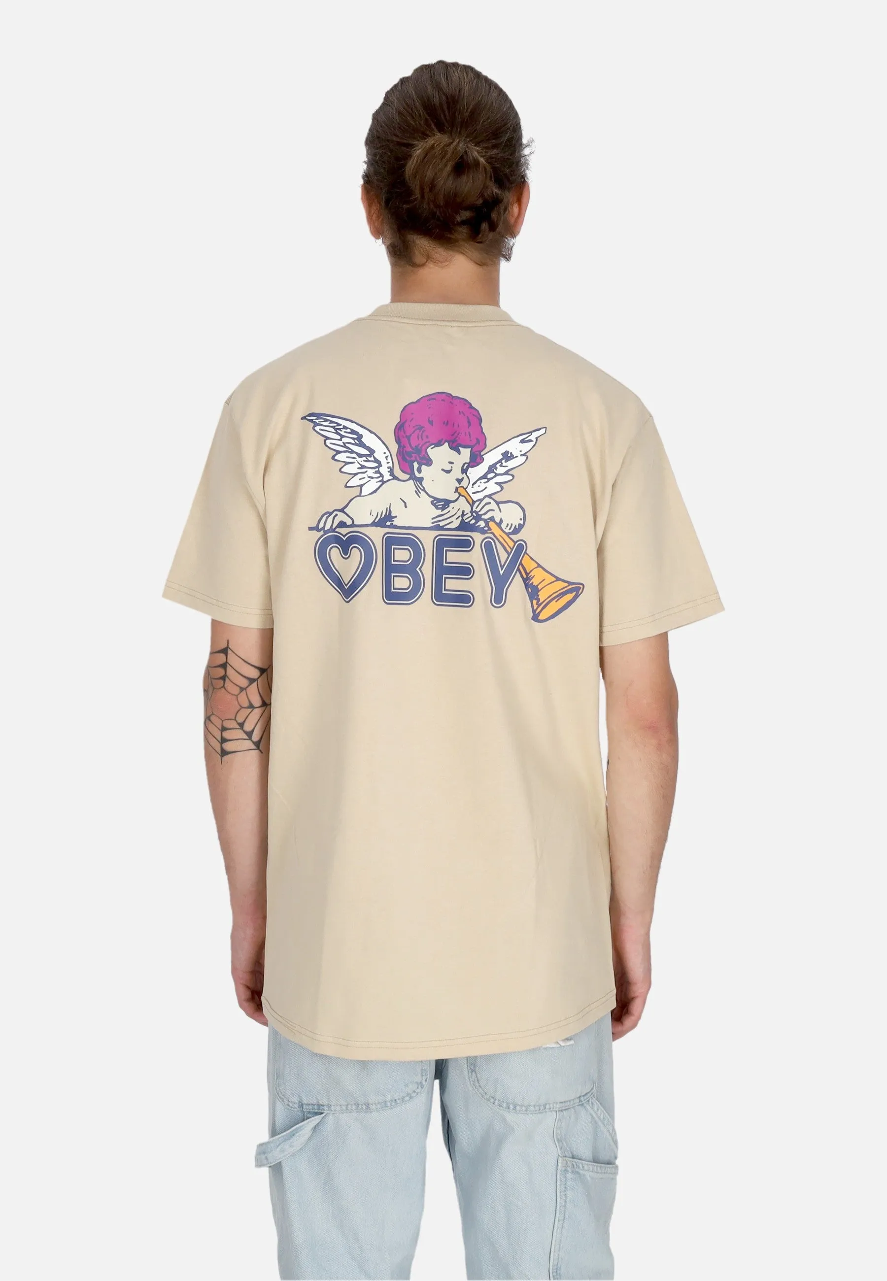 Maglietta Uomo Baby Angel Classic Tee Sand