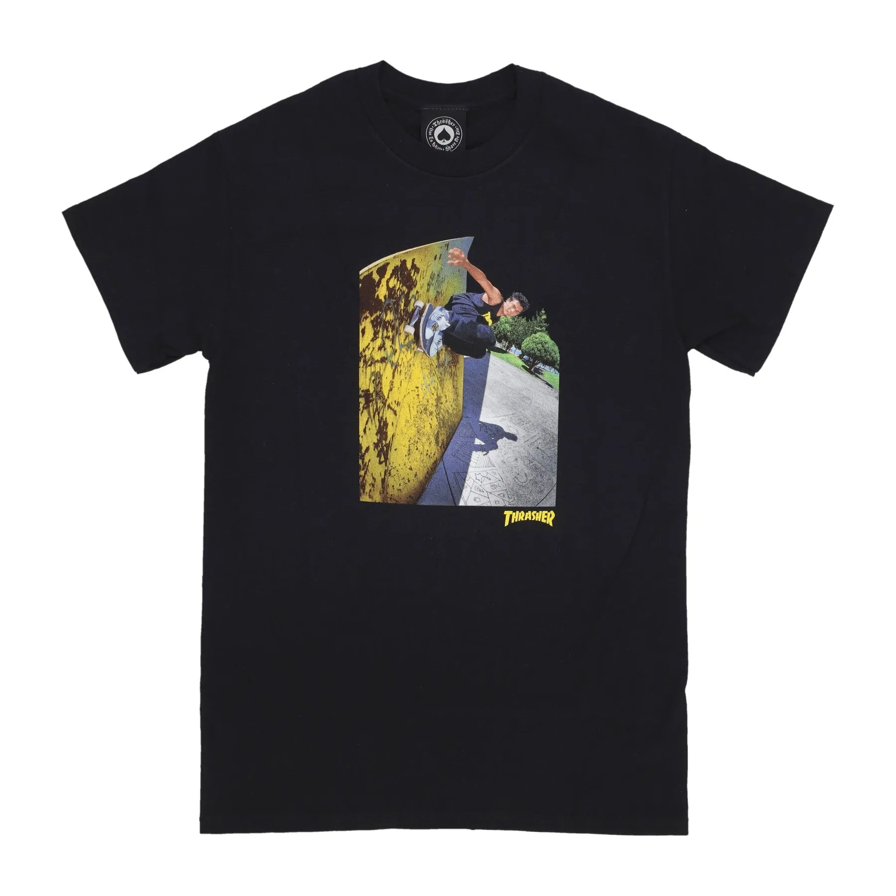 Maglietta Uomo Mic-e Wallride Tee Black