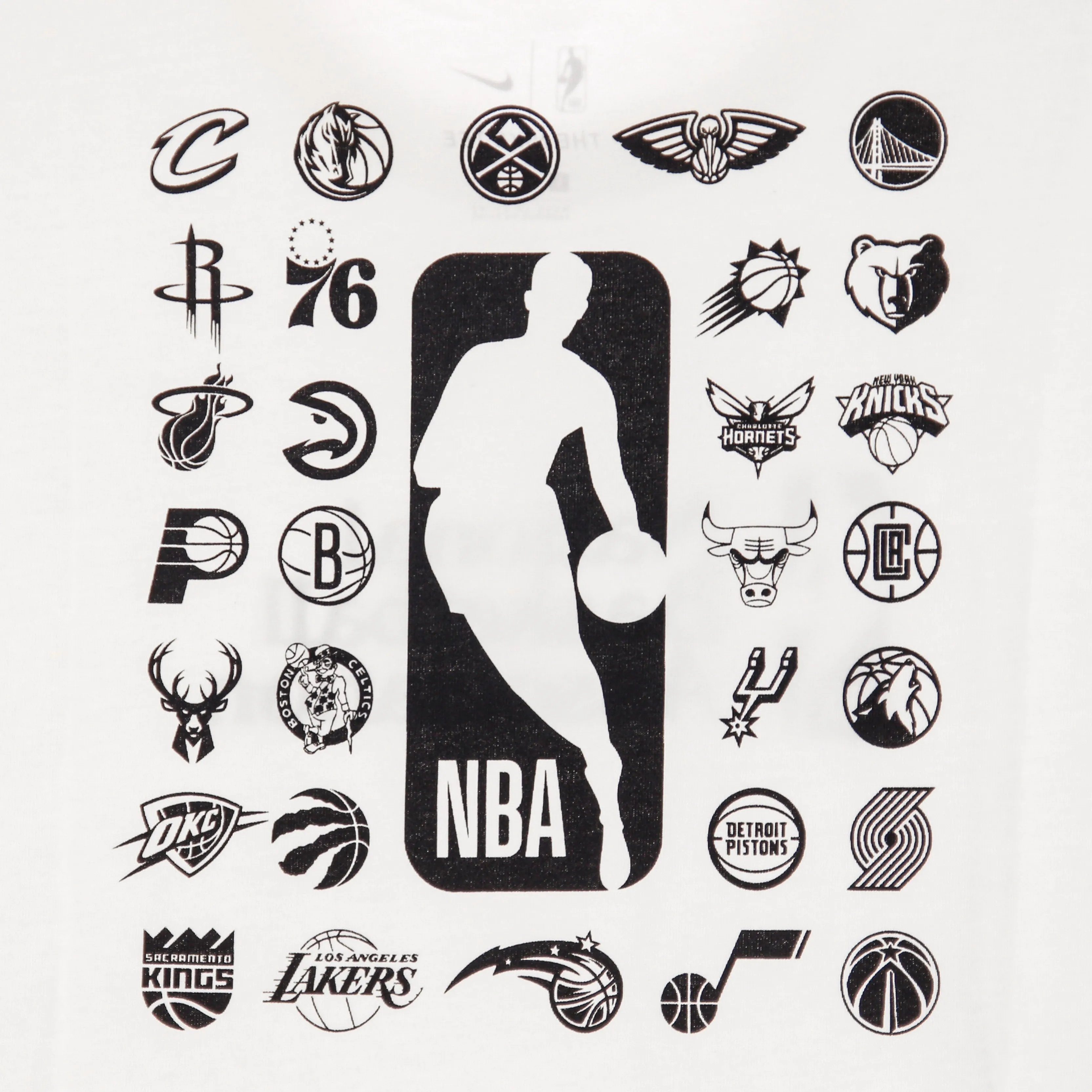 Maglietta Uomo Nba M Nk Tee Courtside Team 31 M2z Pure