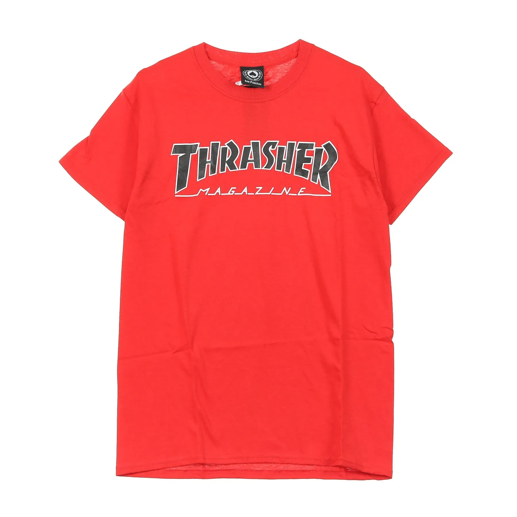 Maglietta Uomo Outline Tee Red