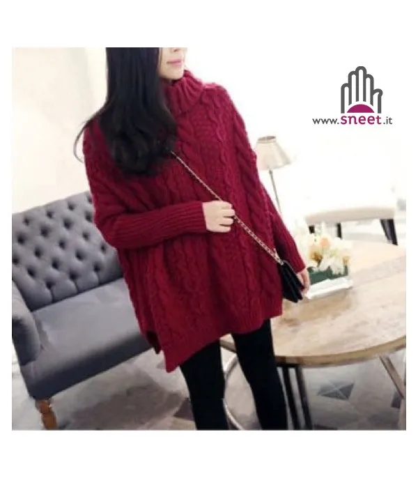 Maglione Oversize Graziel dolcevita
