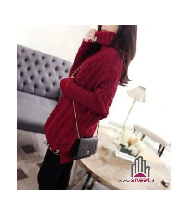 Maglione Oversize Graziel dolcevita