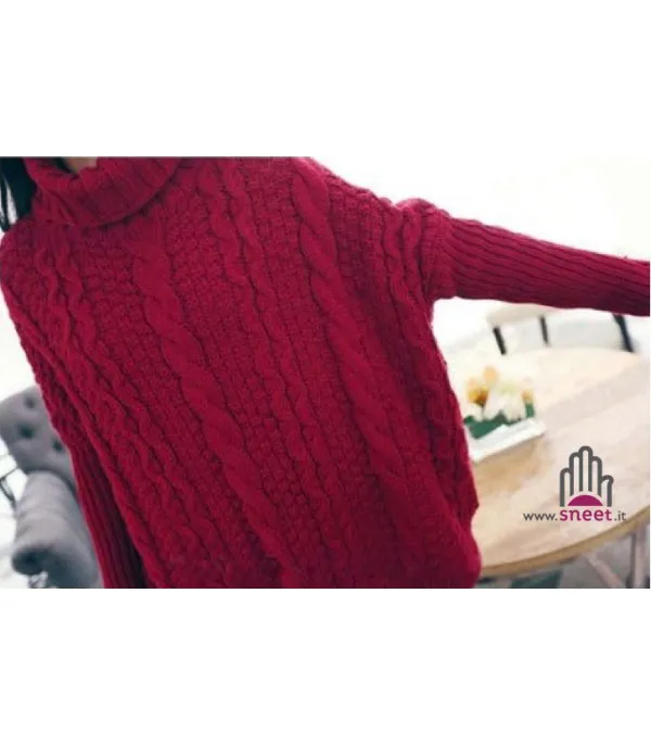 Maglione Oversize Graziel dolcevita
