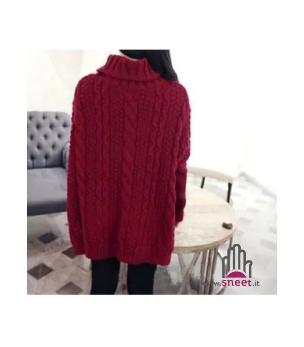 Maglione Oversize Graziel dolcevita