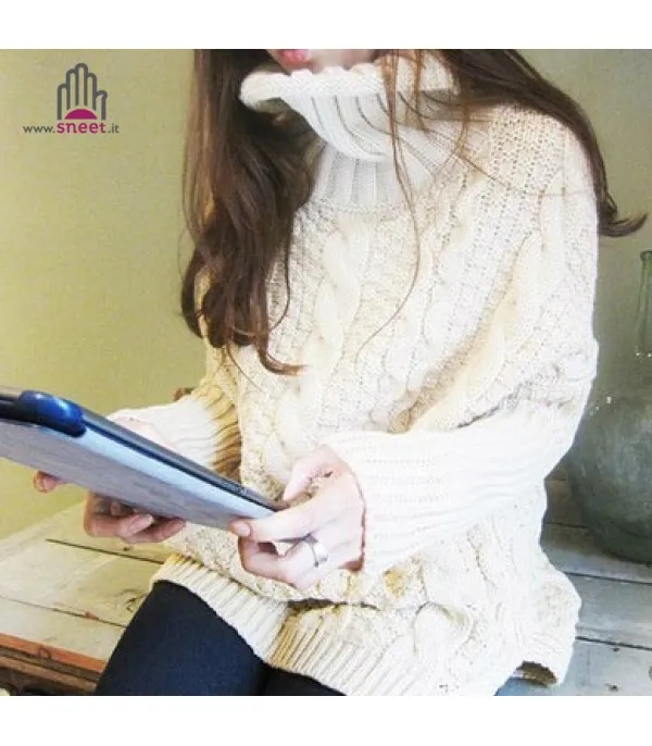 Maglione Oversize Graziel dolcevita