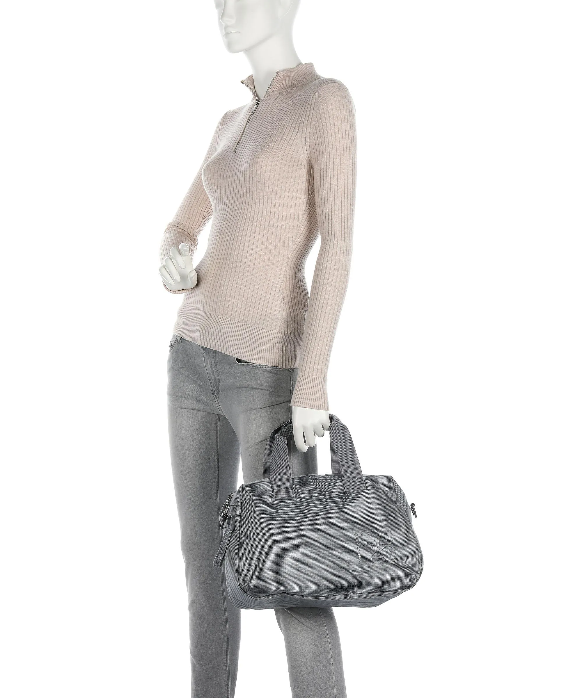  Mandarina Duck MD20 Borsa a mano poliestere grigio  