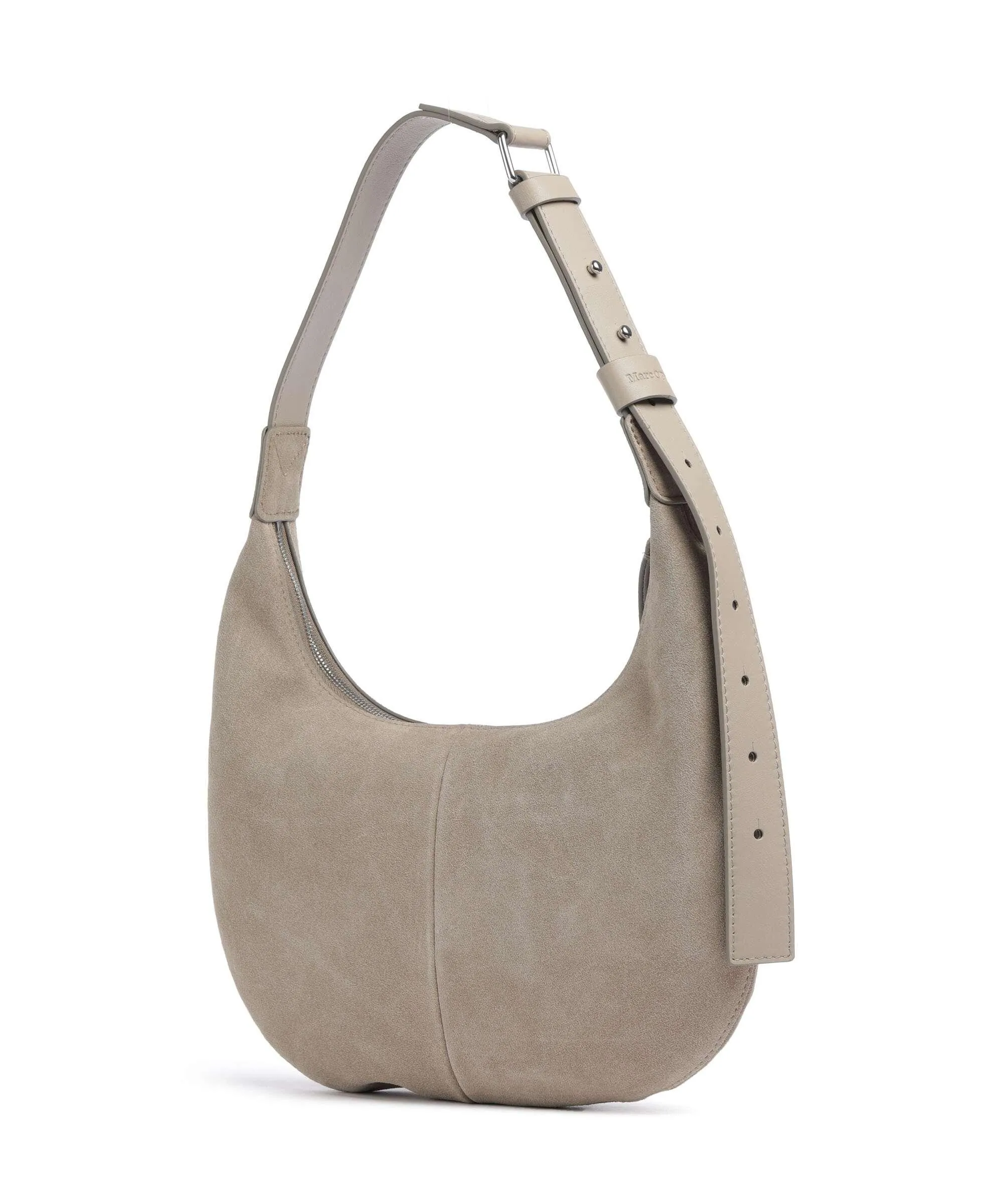  Marc O'Polo Borsa a spalla pelle ruvida beige  