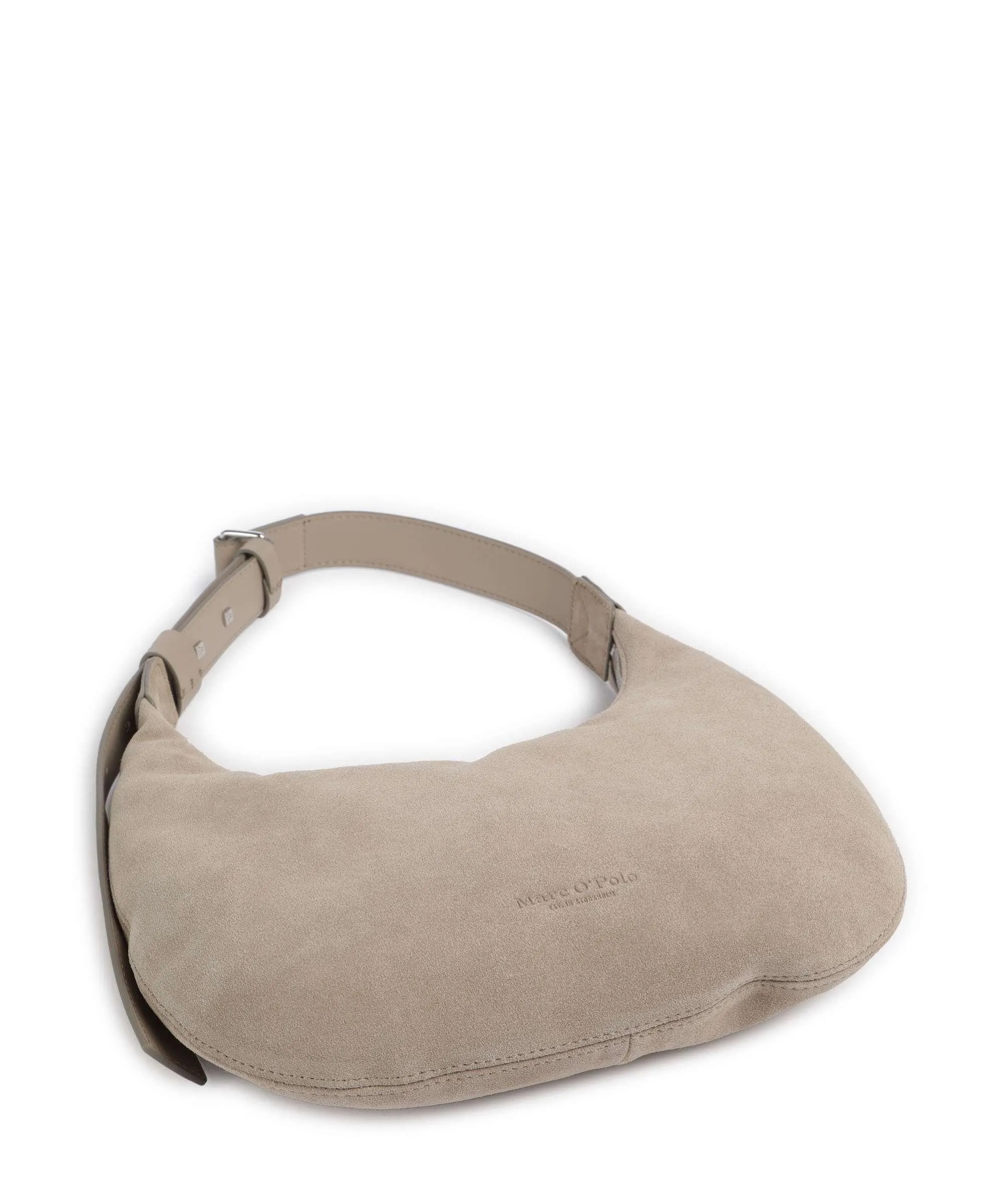  Marc O'Polo Borsa a spalla pelle ruvida beige  