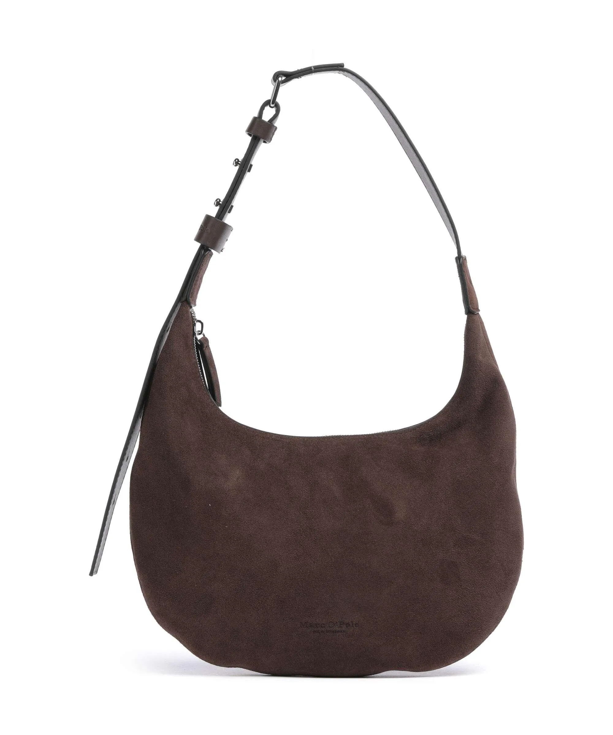  Marc O'Polo Borsa a spalla pelle ruvida marrone scuro  