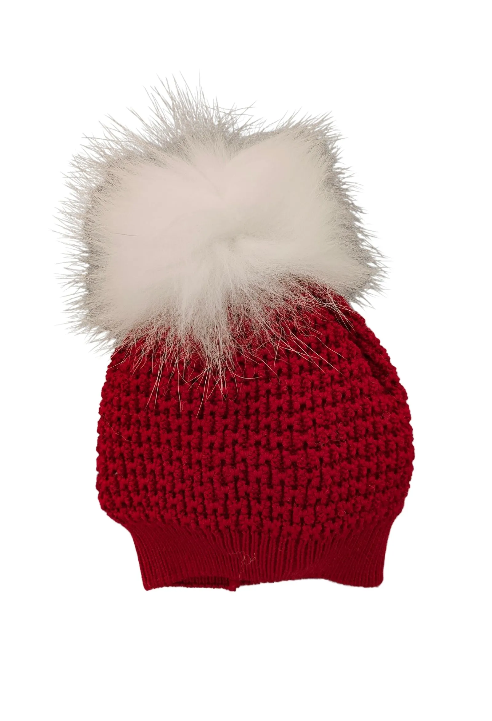 marlu  cappello in lana con pon pon