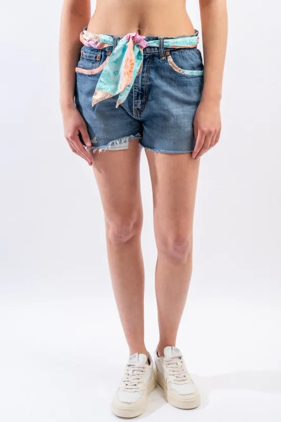 MC2 ST BARTH ARIZONA DENIM SHORTS ARZ0001 04946F