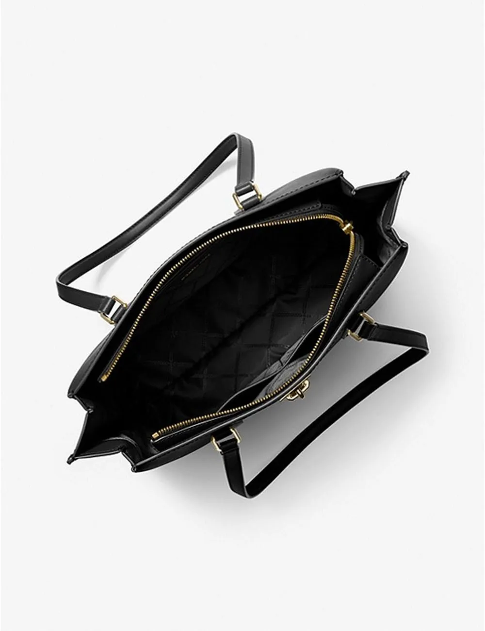 Michael Kors     Borsa tote grande in pelle Saffiano Ruby Nero
