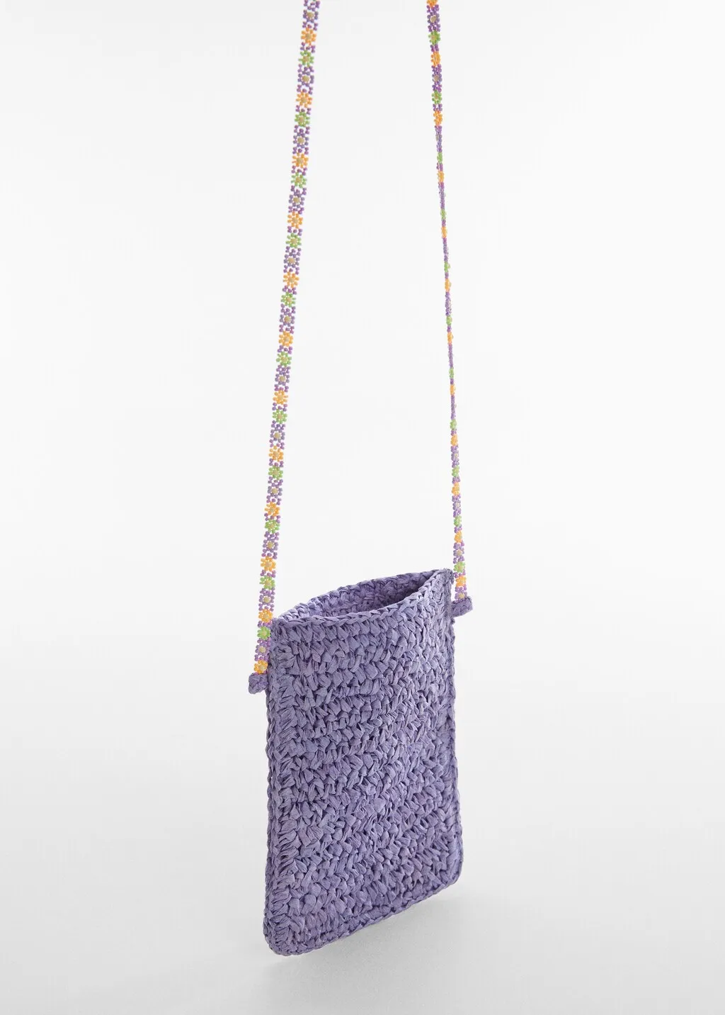 Miniborsa manico floreale