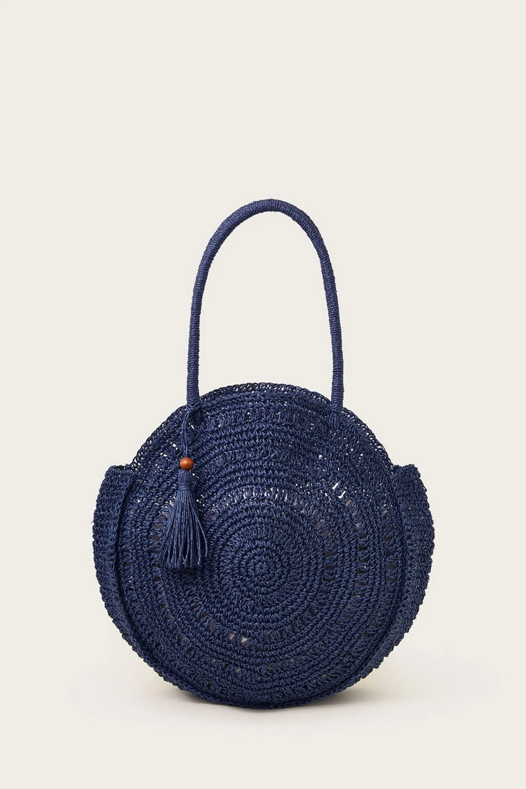 Monsoon - Borsa tonda in rafia