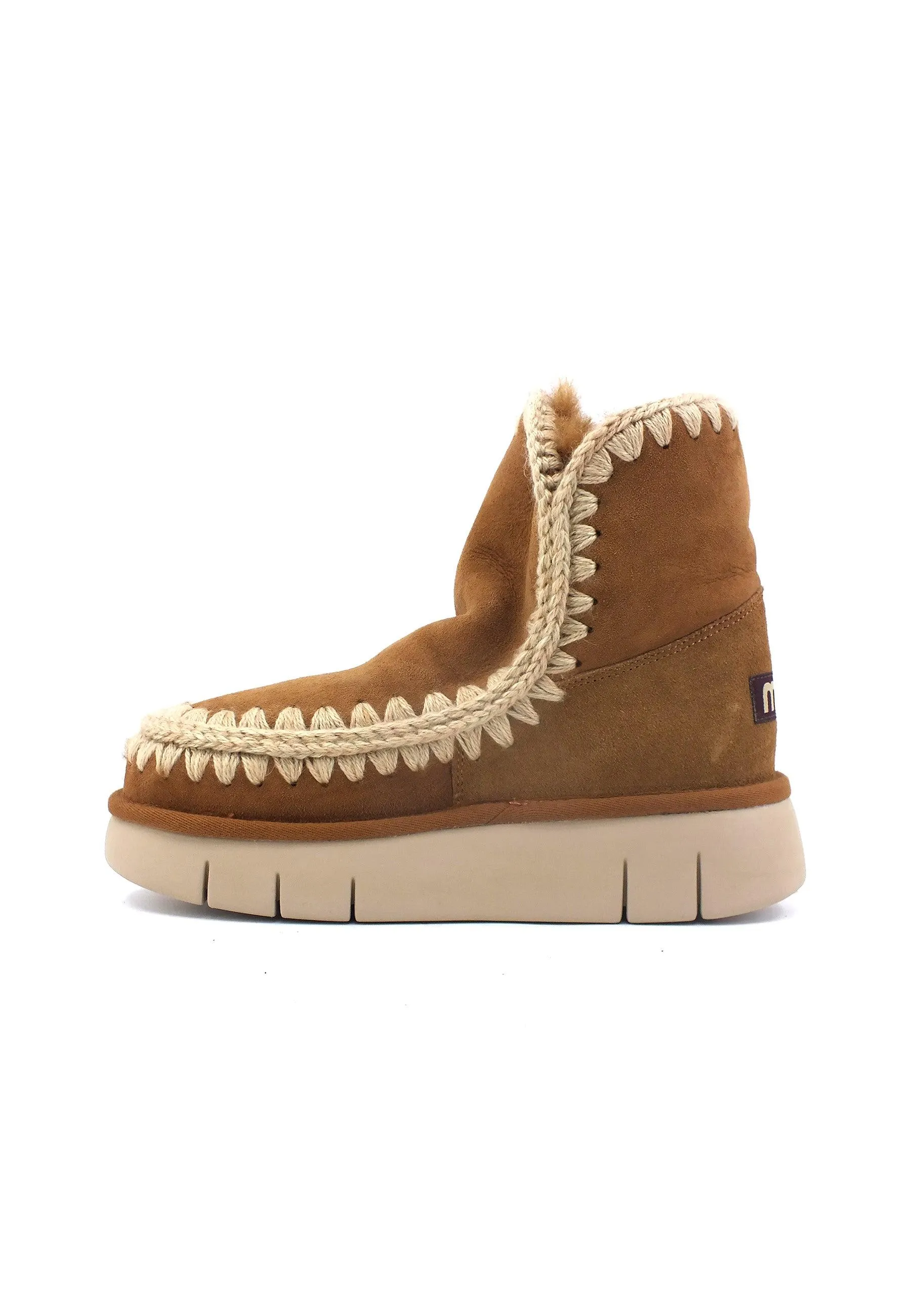 MOU Eskimo Bounce Stivaletto Pelo Donna Cognac MU.FW531002A