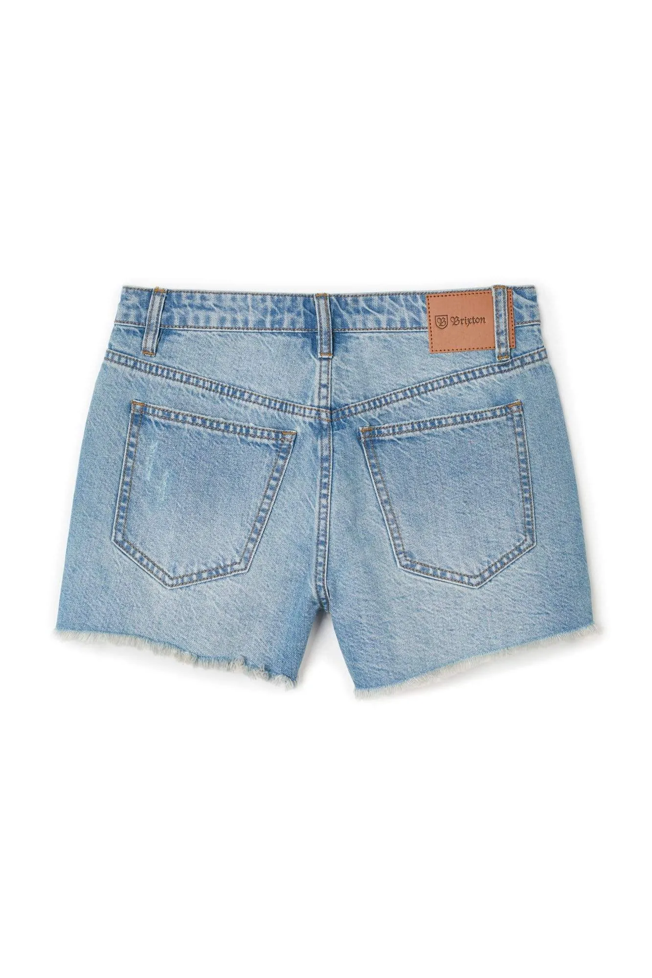 Natasha Cut Off Short Faded Indigo