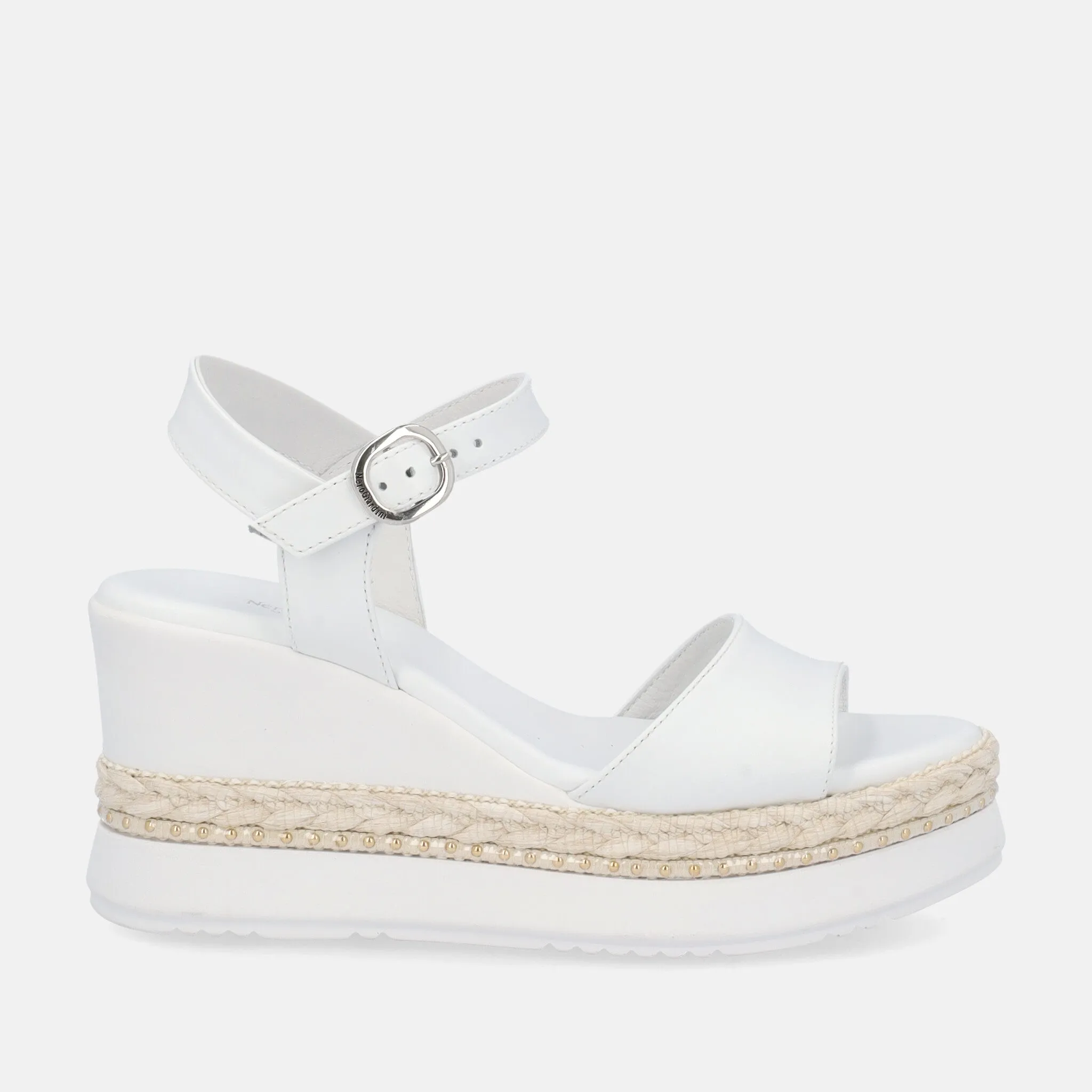 NERO GIARDINI SANDALI CON ZEPPA