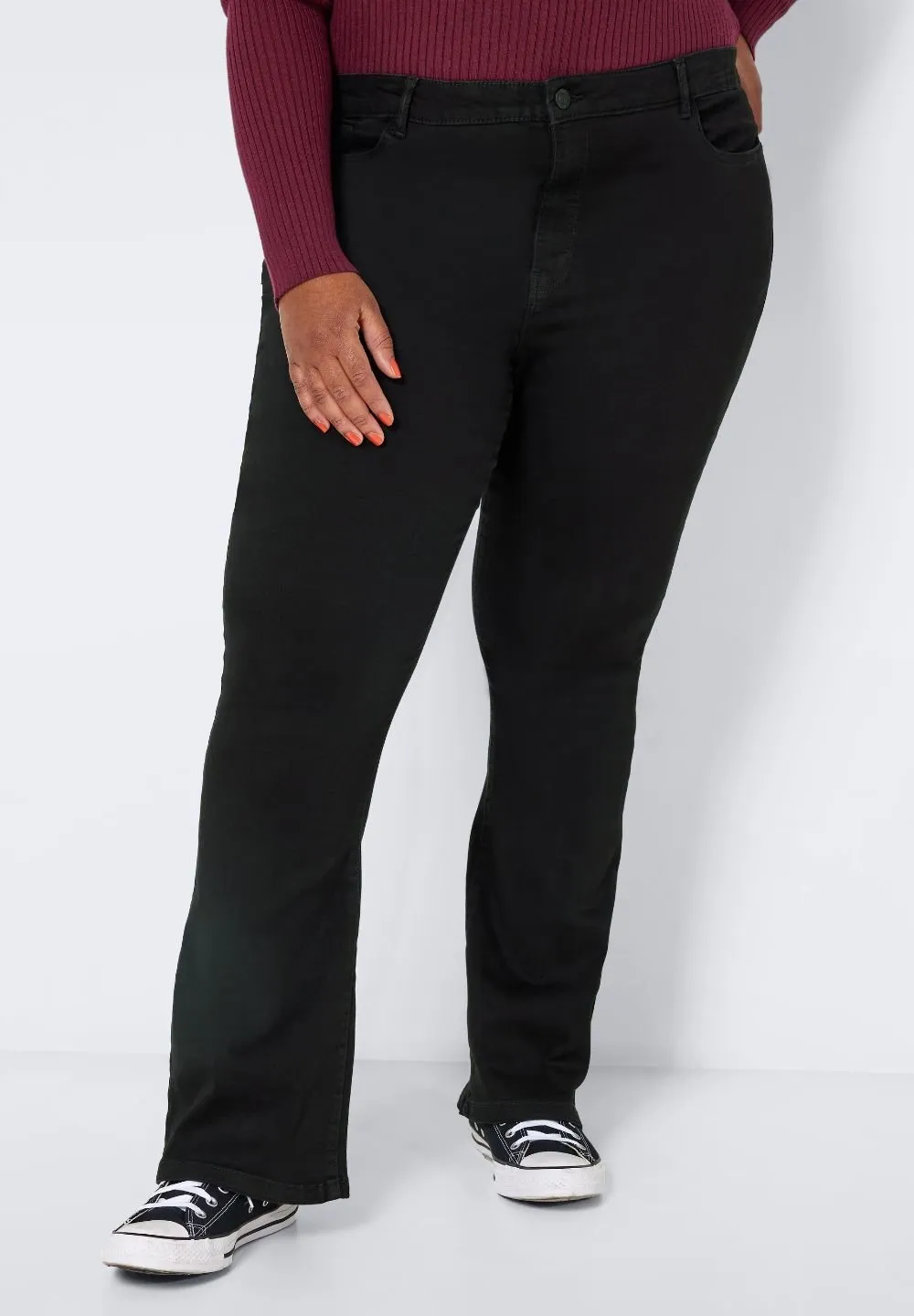 NMSALLIE FLARE - Jeans bootcut