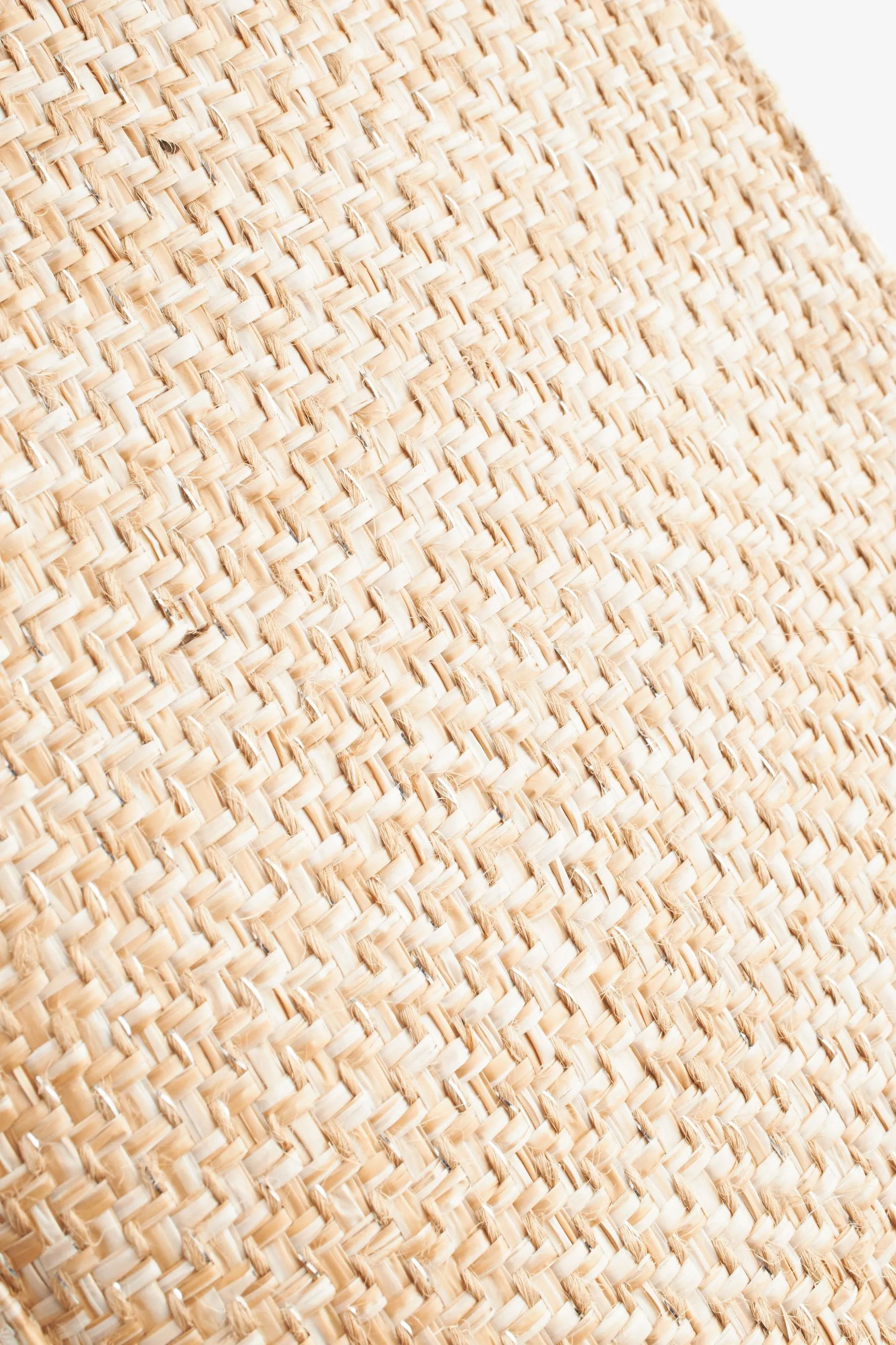 Oro  - Pochette con Borsa in rafia