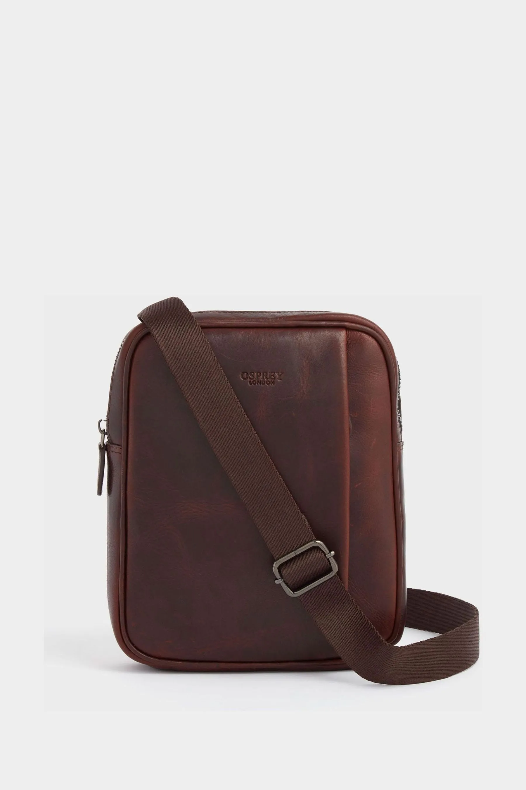 OSPREY LONDON - Carter - Borsa messenger Borsa saddle in pelle