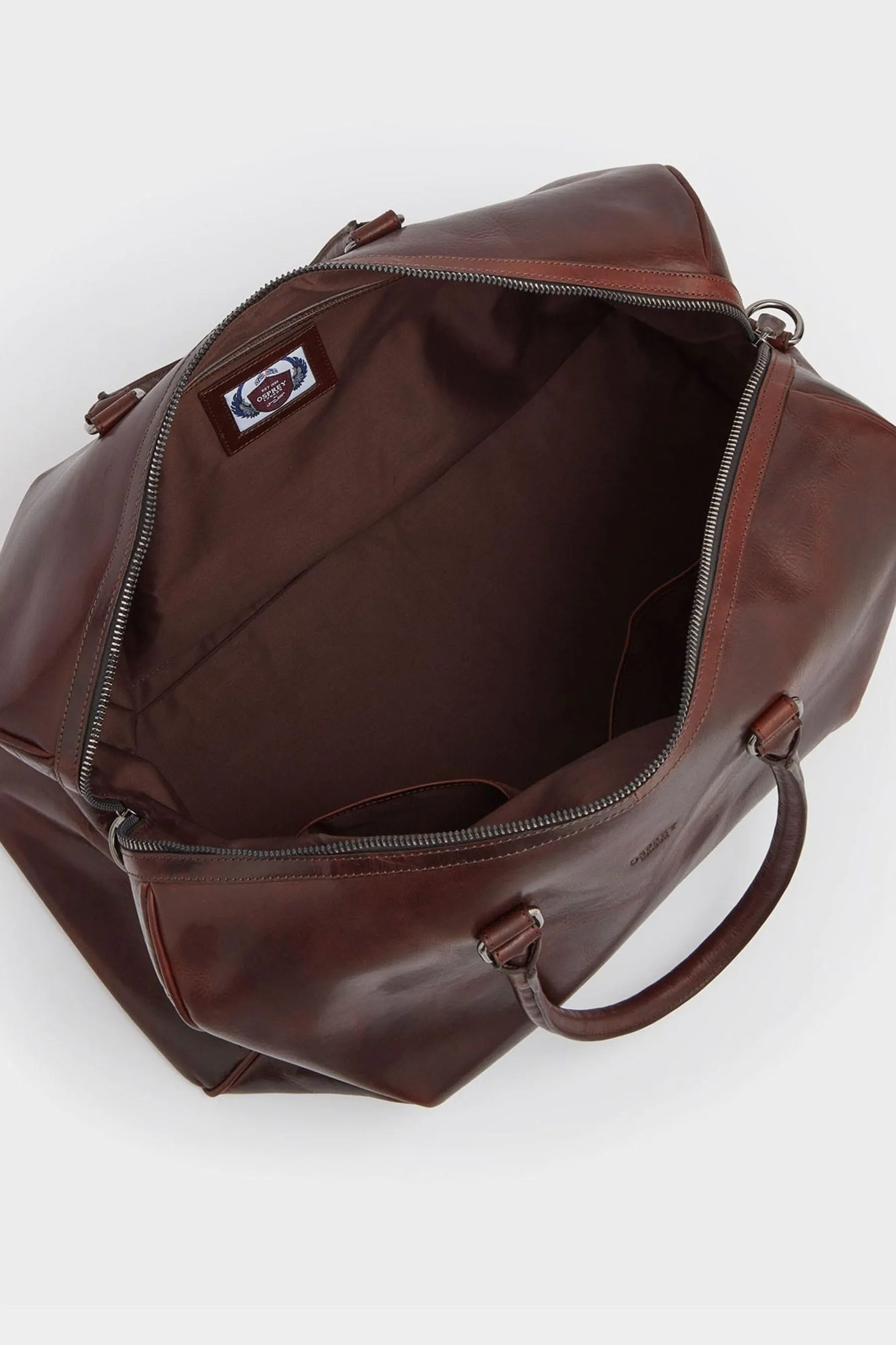 OSPREY LONDON - The Carter - Borsa grande Borsa weekend in pelle
